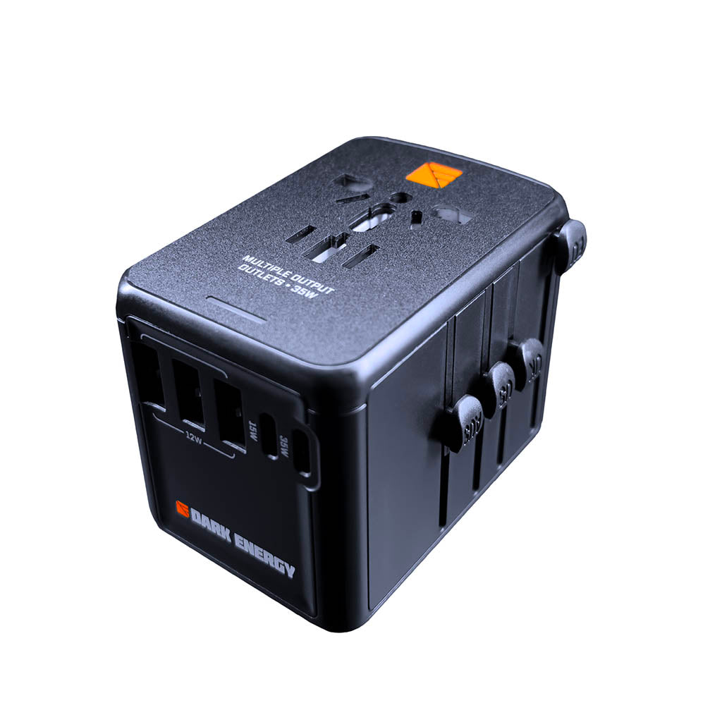 PD-Enabled 35W Int'l AC Adapter Dark Energy PD35WIAC Power Adapters One Size / Black