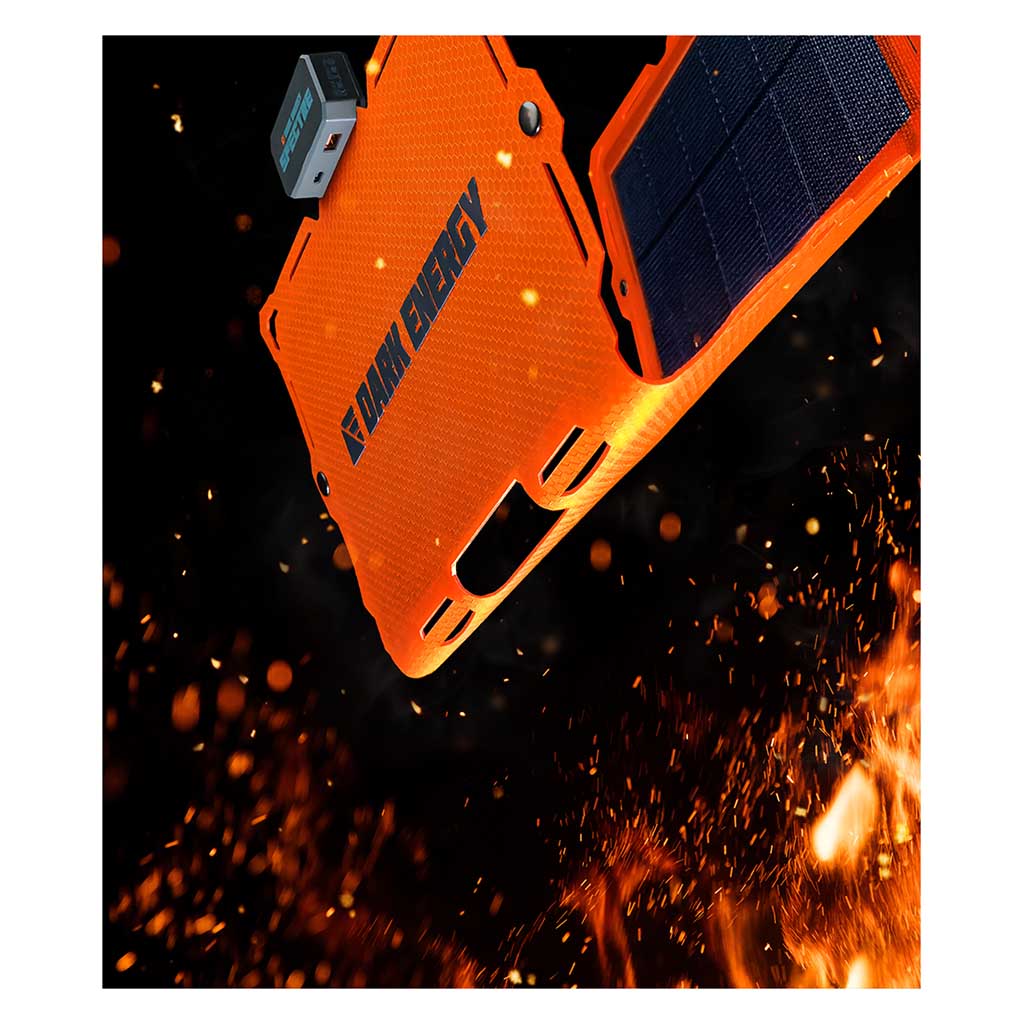 Spectre Solar Panel 18W Folding Dark Energy SSPF18HVGY Solar Chargers 18W / Orange Hi-Vis