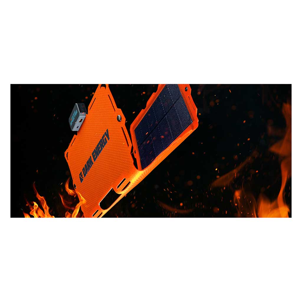 Spectre Solar Panel 18W Folding Dark Energy SSPF18HVGY Solar Chargers 18W / Orange Hi-Vis
