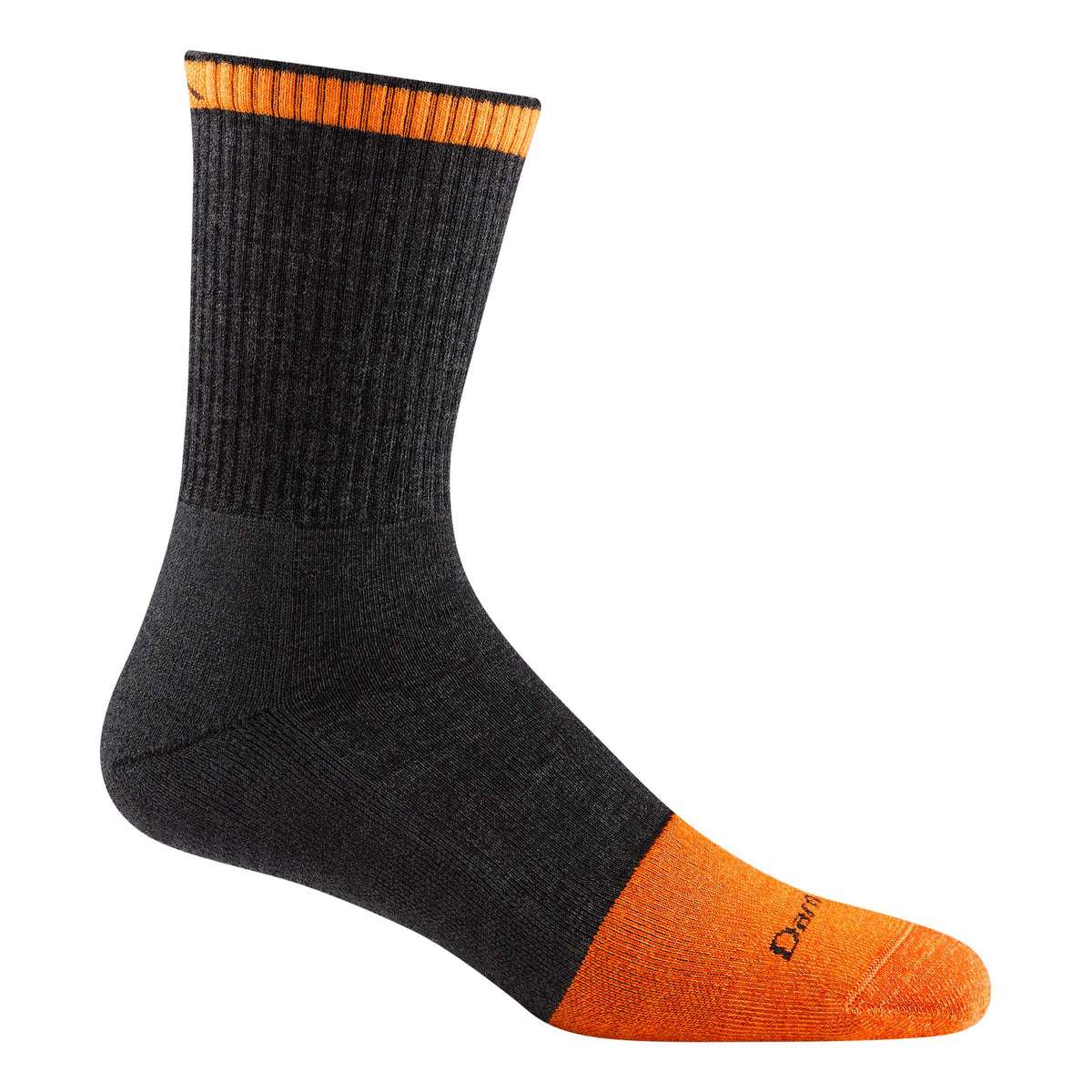Steely Micro Crew Midweight | Full Cushion Toe Box | Men's Darn Tough Men's Socks