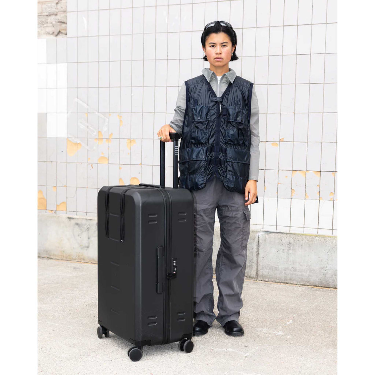 Ramverk Check-in Luggage L Db Journey 506A01 Suitcases & Luggage 105L / Black Out