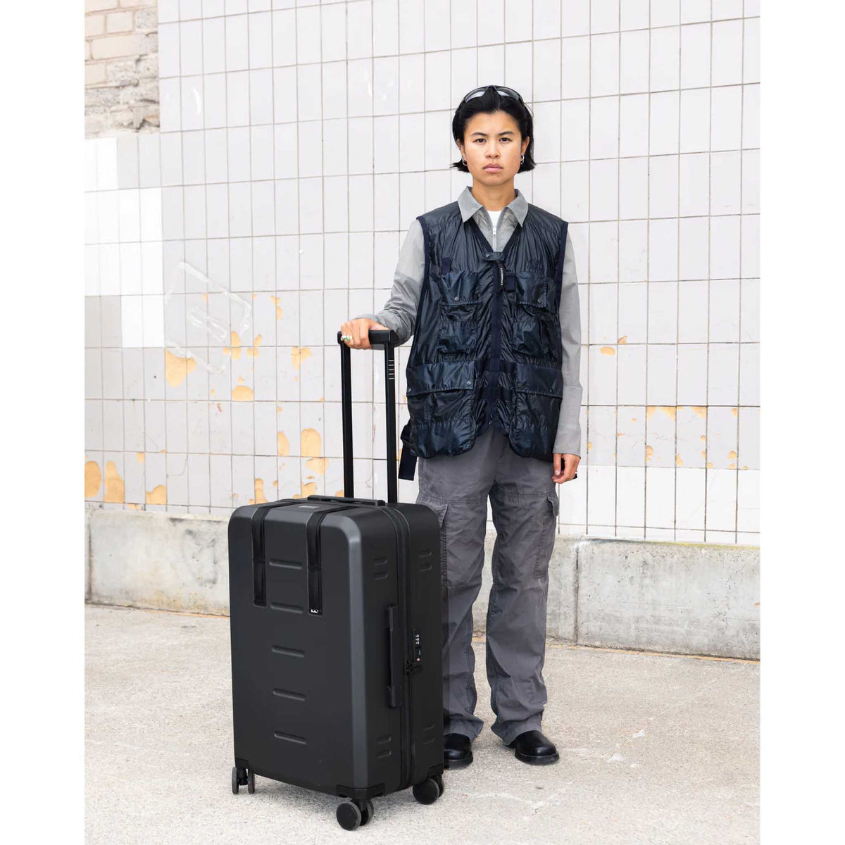 Ramverk Check-in Luggage M Db Journey 505A01 Suitcases & Luggage 70L / Black Out