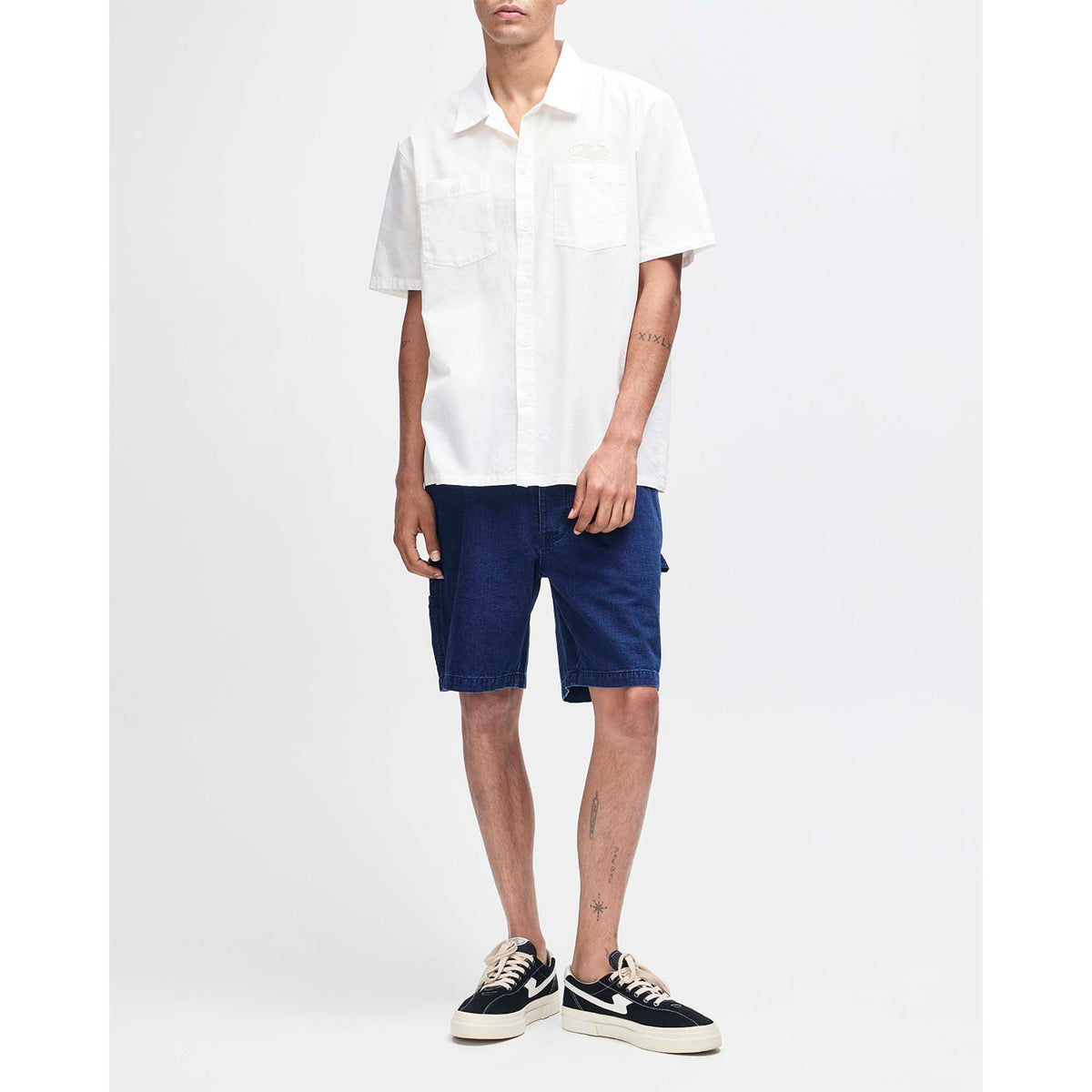 Forecourt Chambray Shirt Deus Ex Machina Men's Shirts