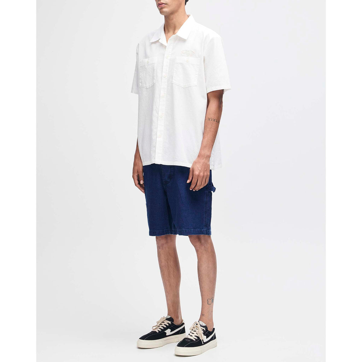 Forecourt Chambray Shirt Deus Ex Machina Men's Shirts