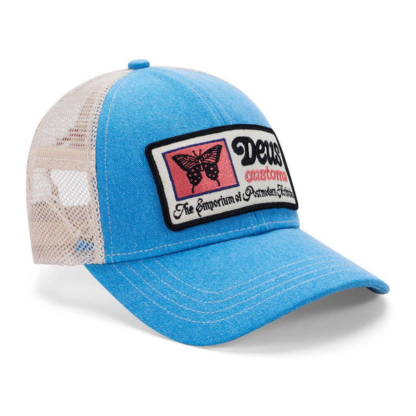 Slapstick Trucker Deus Ex Machina D261MHA552059800 Caps & Hats OS / Bonnie Blue