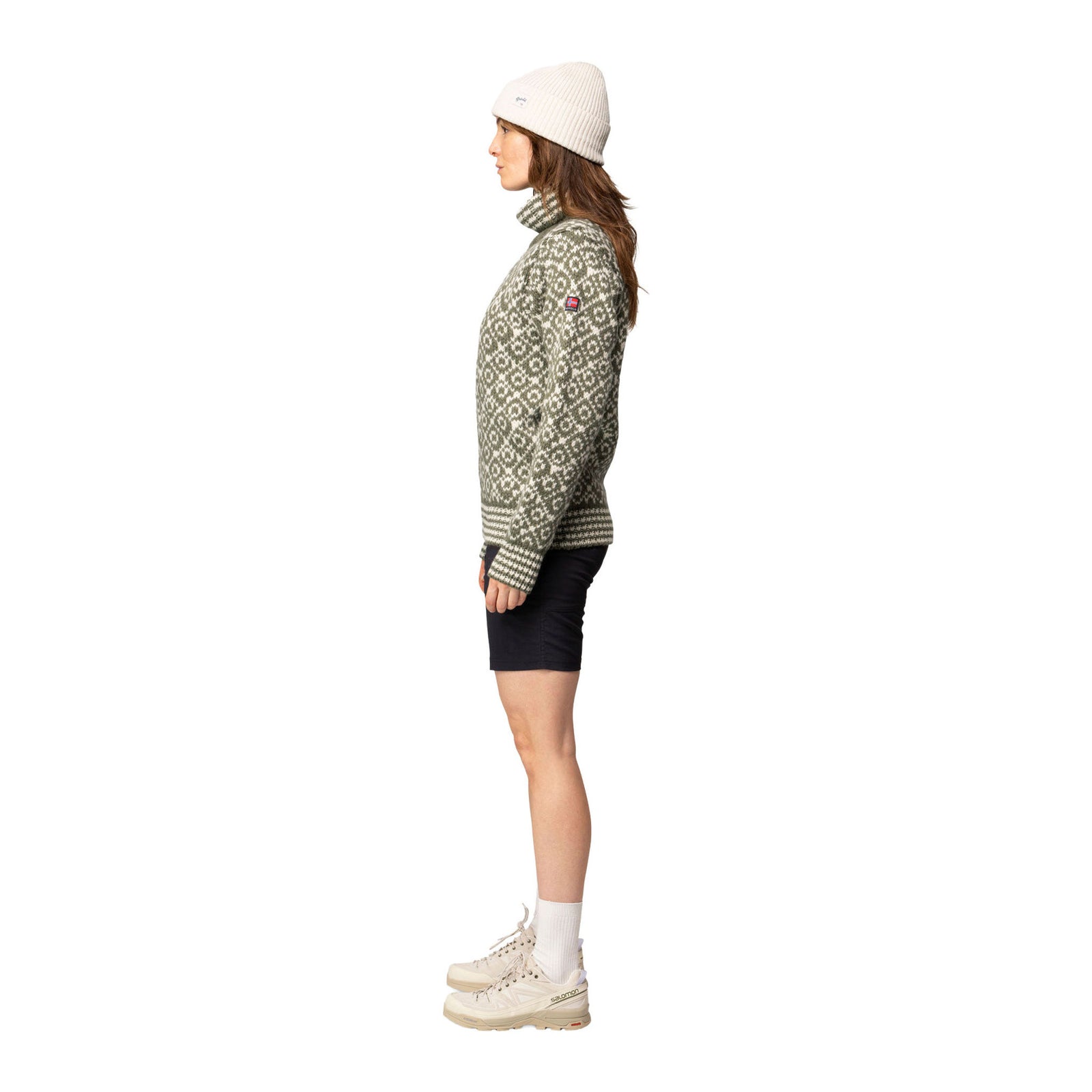 Svalbard Wool High Neck Devold Unisex Knitted Jumpers