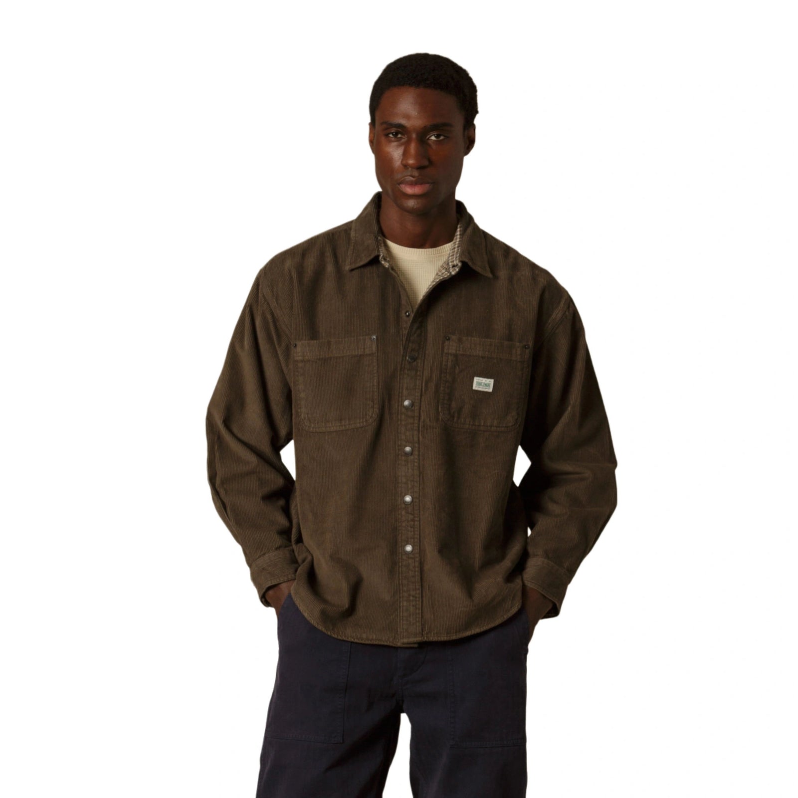 Lined Snap Overshirt | Men's Dubbleware Men's Shirts