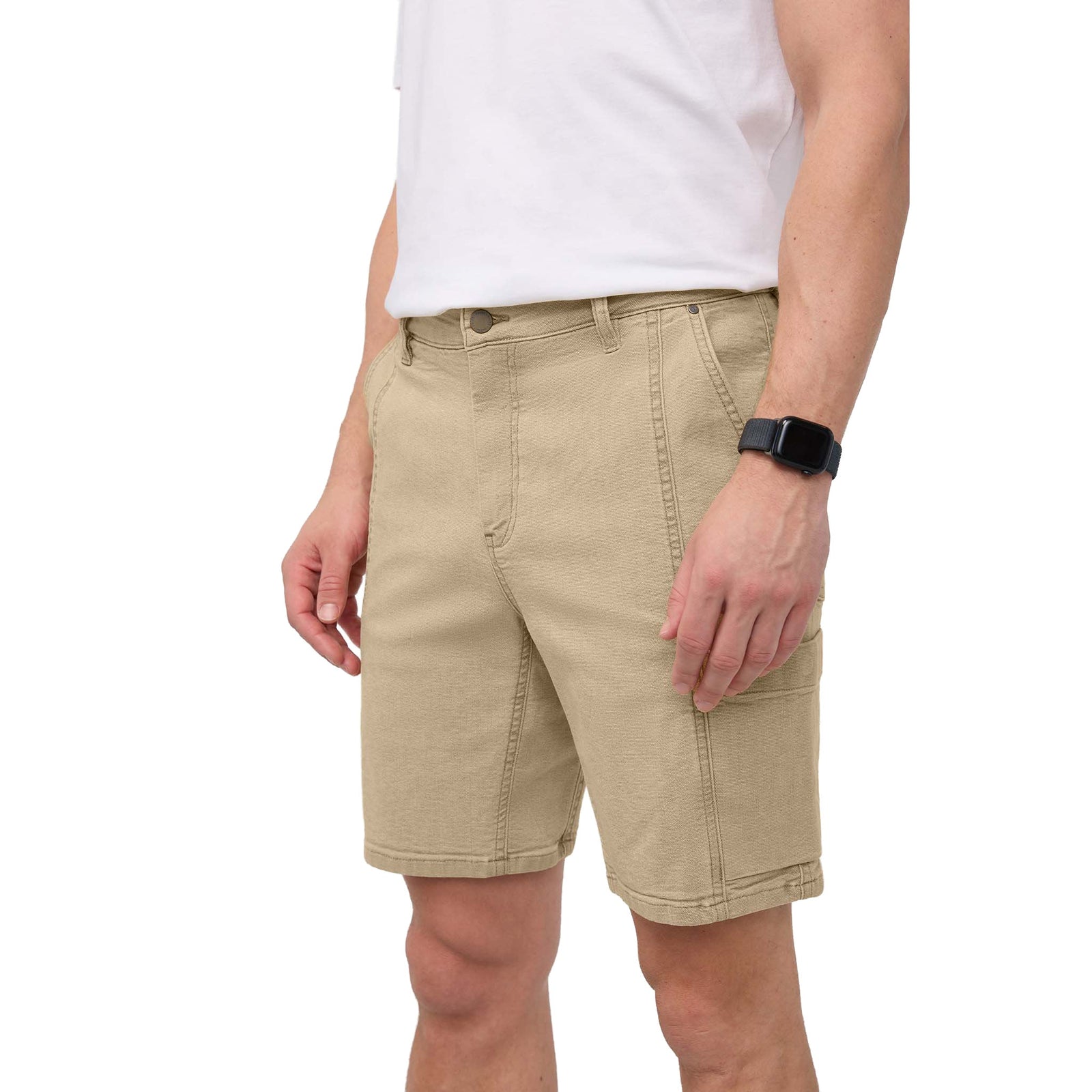 Short Cargo en toile extensible - Hommes