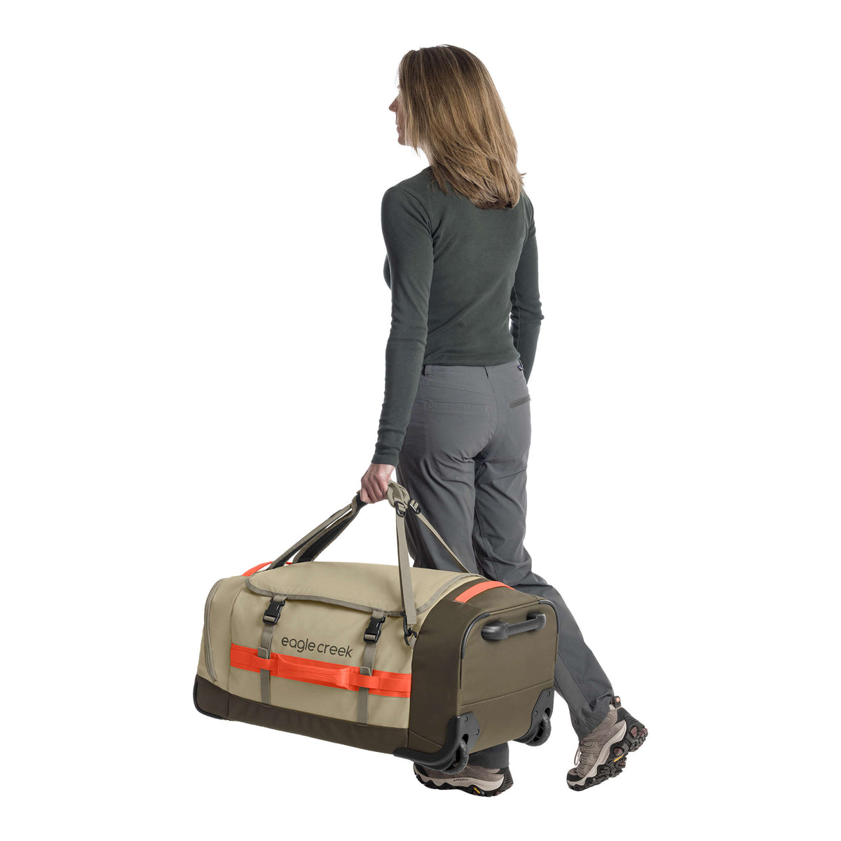 Cargo Hauler 2 Wheeled Luggage 90L Eagle Creek EC030604357 Suitcases & Luggage 90L / Desert Tan