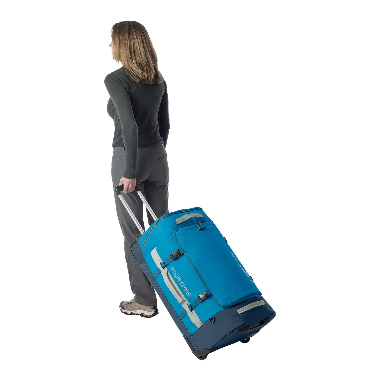 Cargo Hauler 2 Wheeled Luggage 90L Eagle Creek EC030604427 Suitcases & Luggage 90L / Harbor Blue