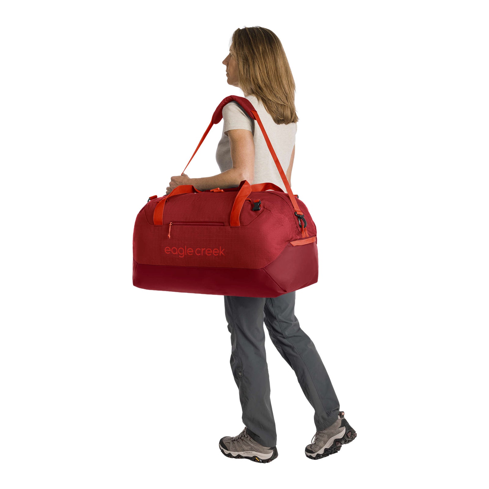 No Matter What Duffle 90L Eagle Creek EC020608614 Duffle Bags 90L / Cranberry Red