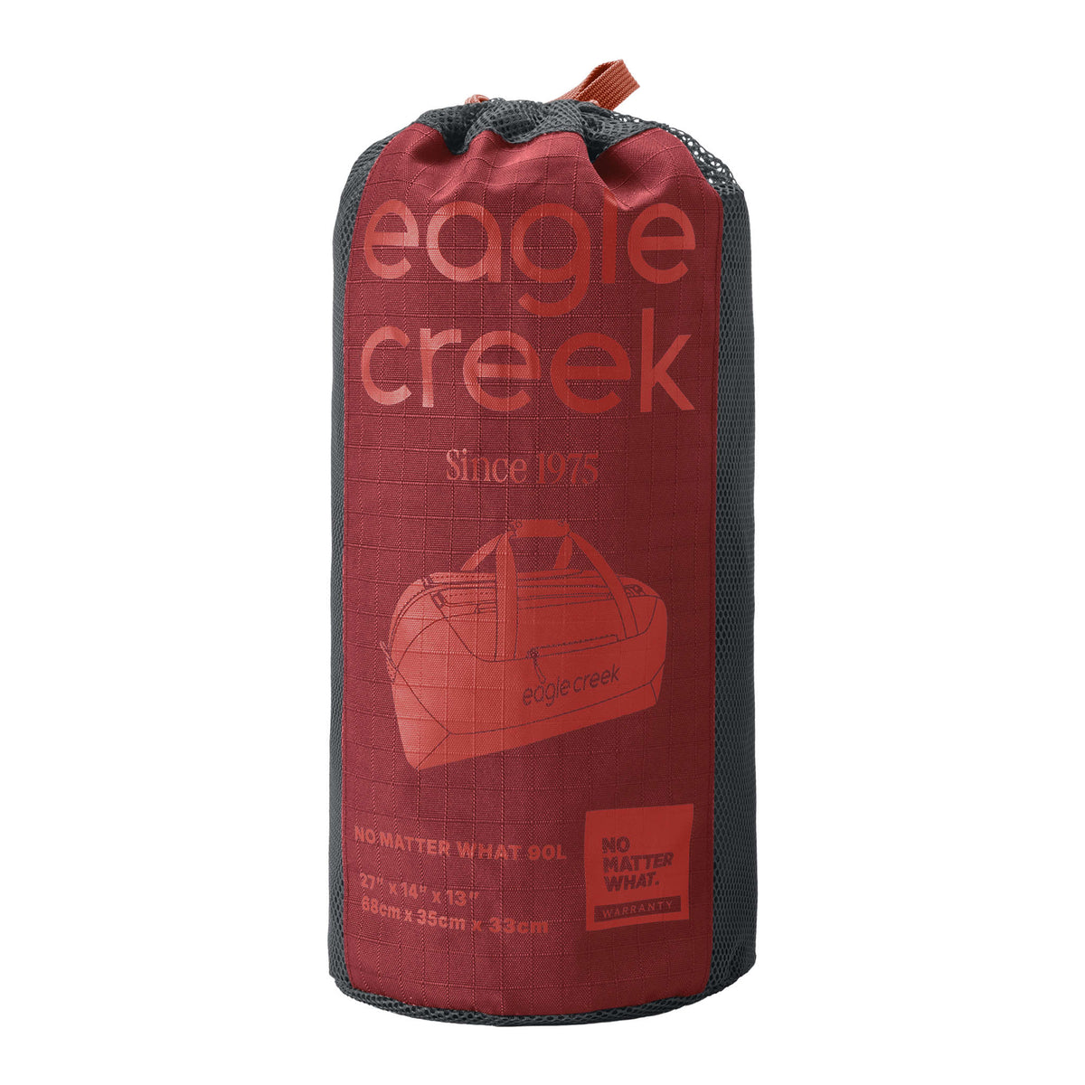 No Matter What Duffle 90L Eagle Creek EC020608614 Duffle Bags 90L / Cranberry Red