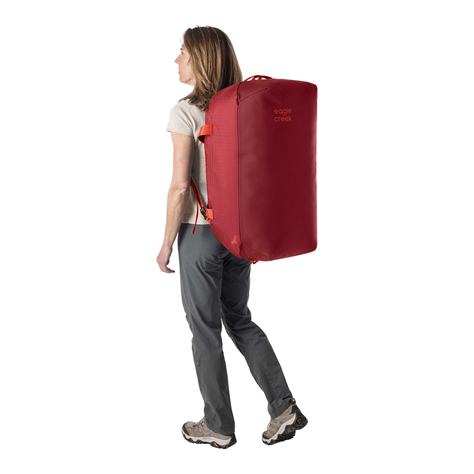 No Matter What Duffle 90L Eagle Creek EC020608614 Duffle Bags 90L / Cranberry Red