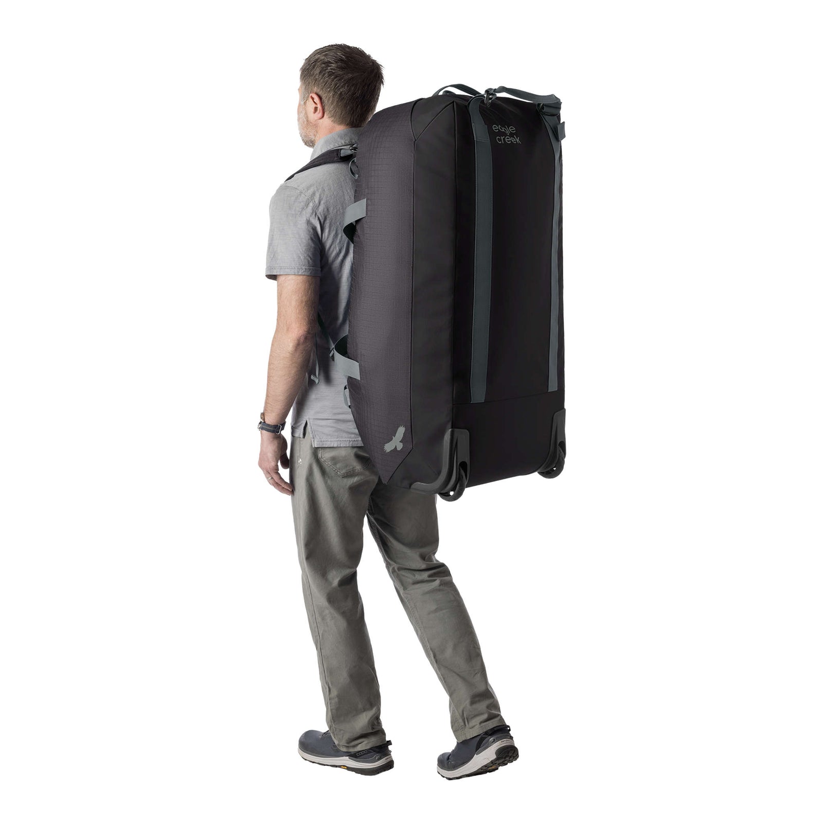 No Matter What Rolling Duffle 120L Eagle Creek EC020609010 Wheeled Duffle Bags 120L / Black
