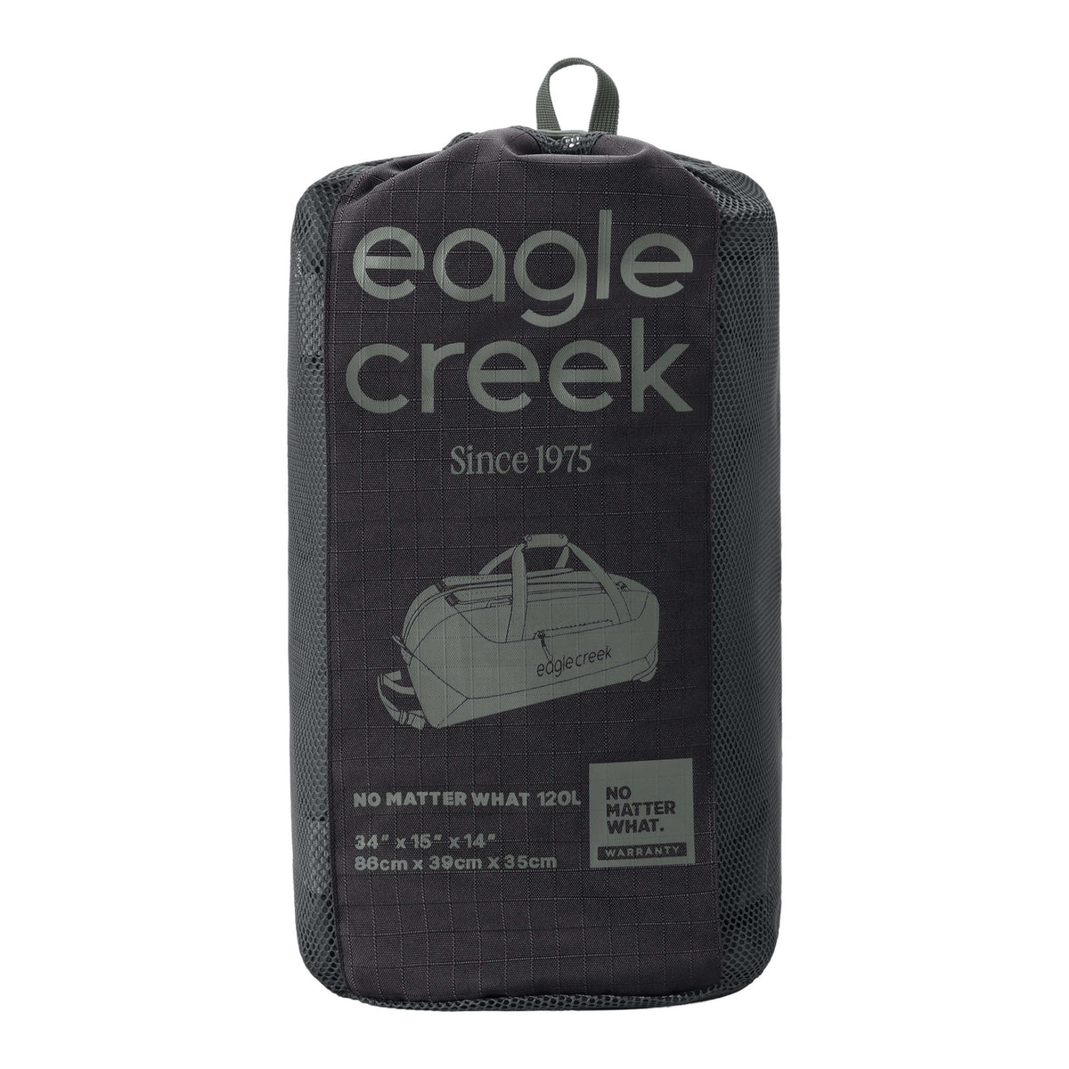 No Matter What Rolling Duffle 120L Eagle Creek EC020609010 Wheeled Duffle Bags 120L / Black