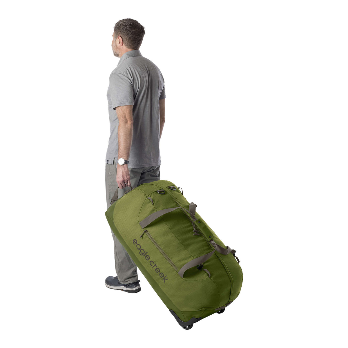 No Matter What Rolling Duffle 120L Eagle Creek EC020609370 Wheeled Duffle Bags 120L / Olive Green