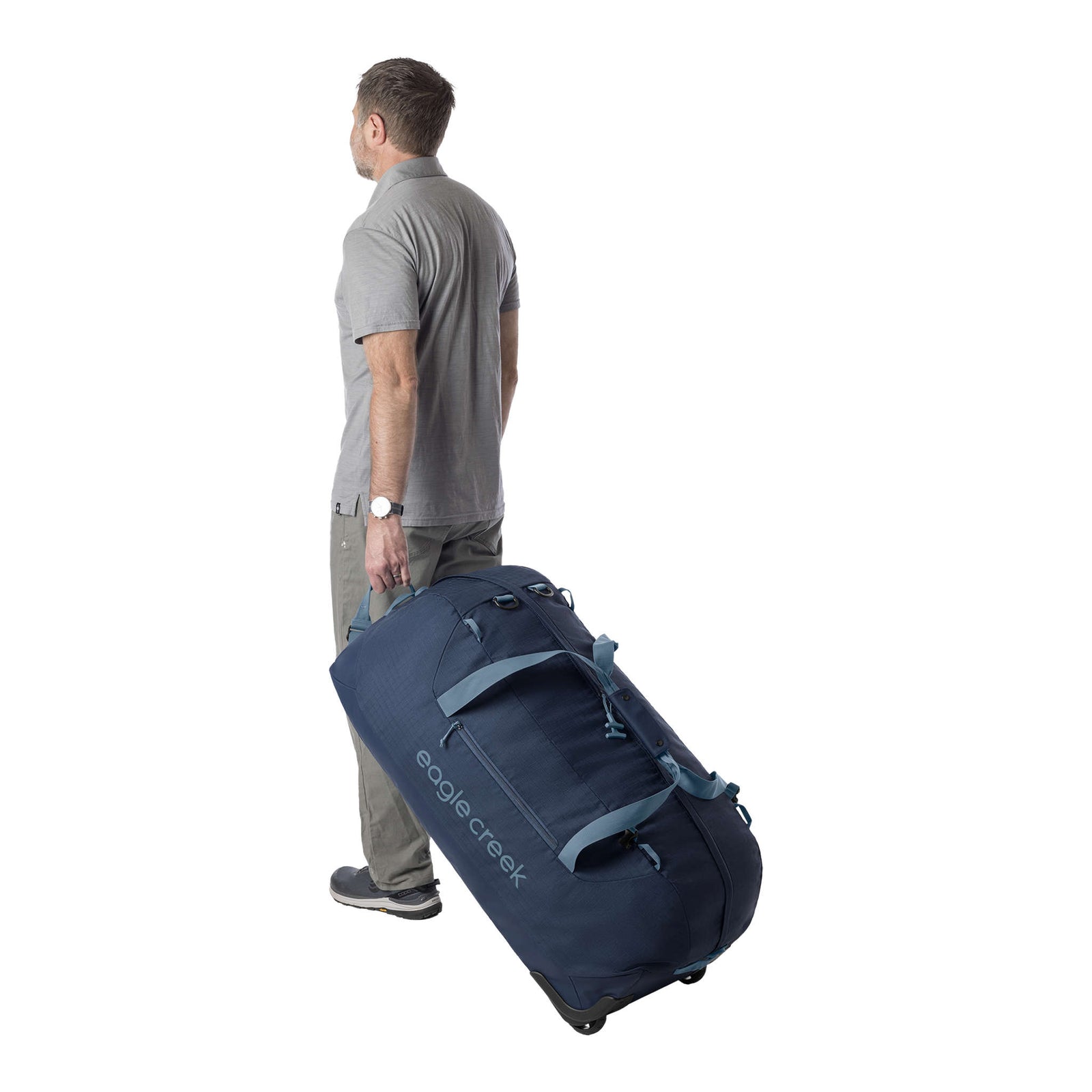 No Matter What Rolling Duffle 120L Eagle Creek EC020609423 Wheeled Duffle Bags 120L / Pilot Blue