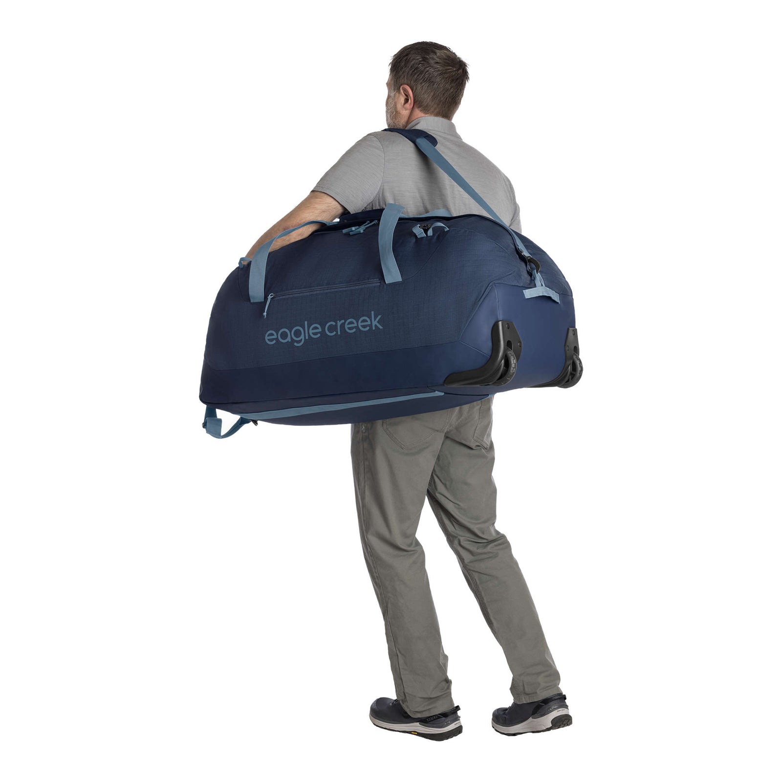 No Matter What Rolling Duffle 120L Eagle Creek EC020609423 Wheeled Duffle Bags 120L / Pilot Blue