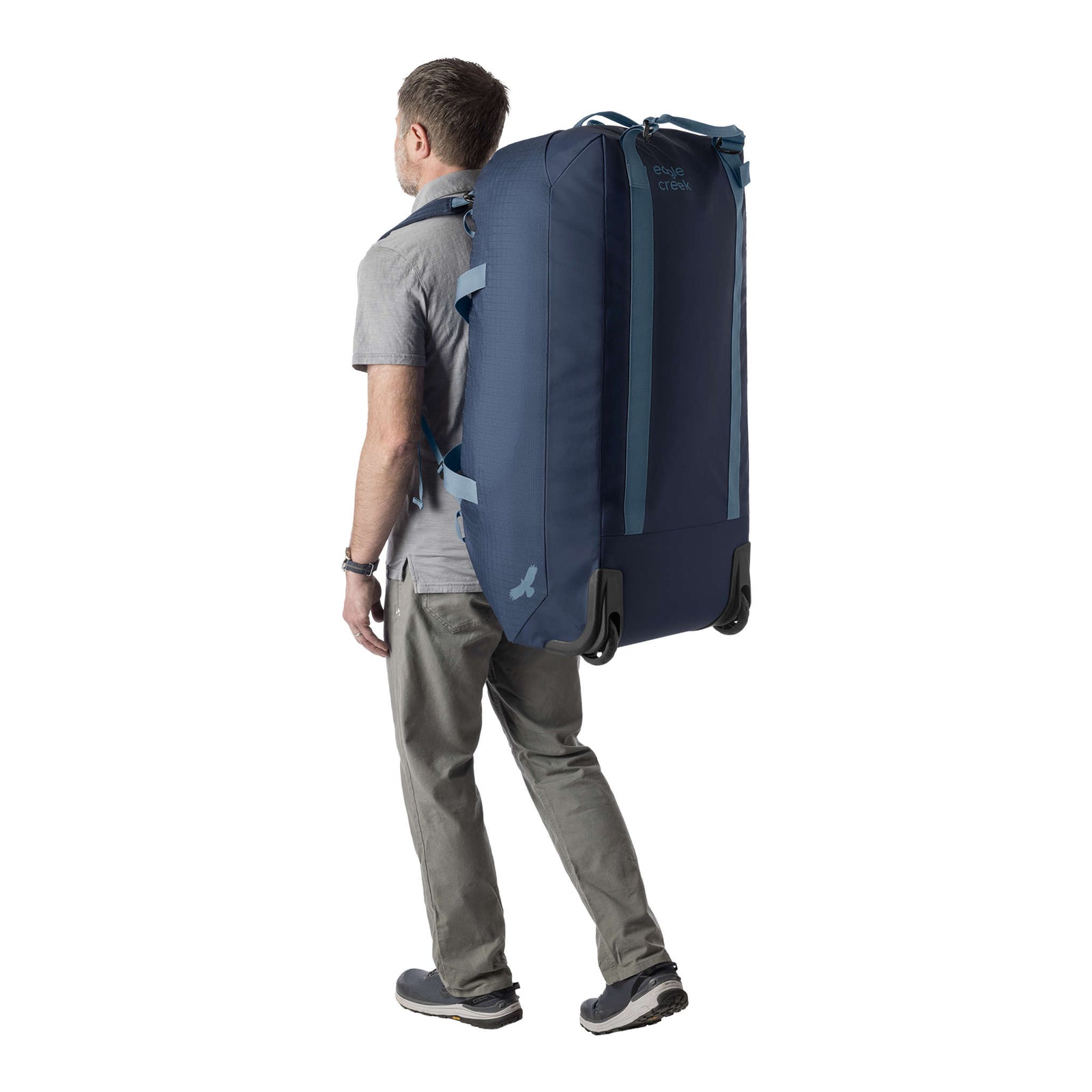 No Matter What Rolling Duffle 120L Eagle Creek EC020609423 Wheeled Duffle Bags 120L / Pilot Blue