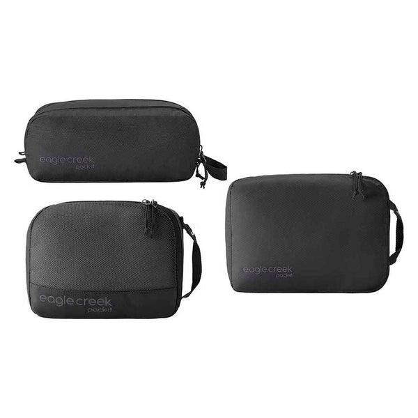 Pack-It Overnight Set Eagle Creek EC050405010 Packing Cubes 3 Pack / Black