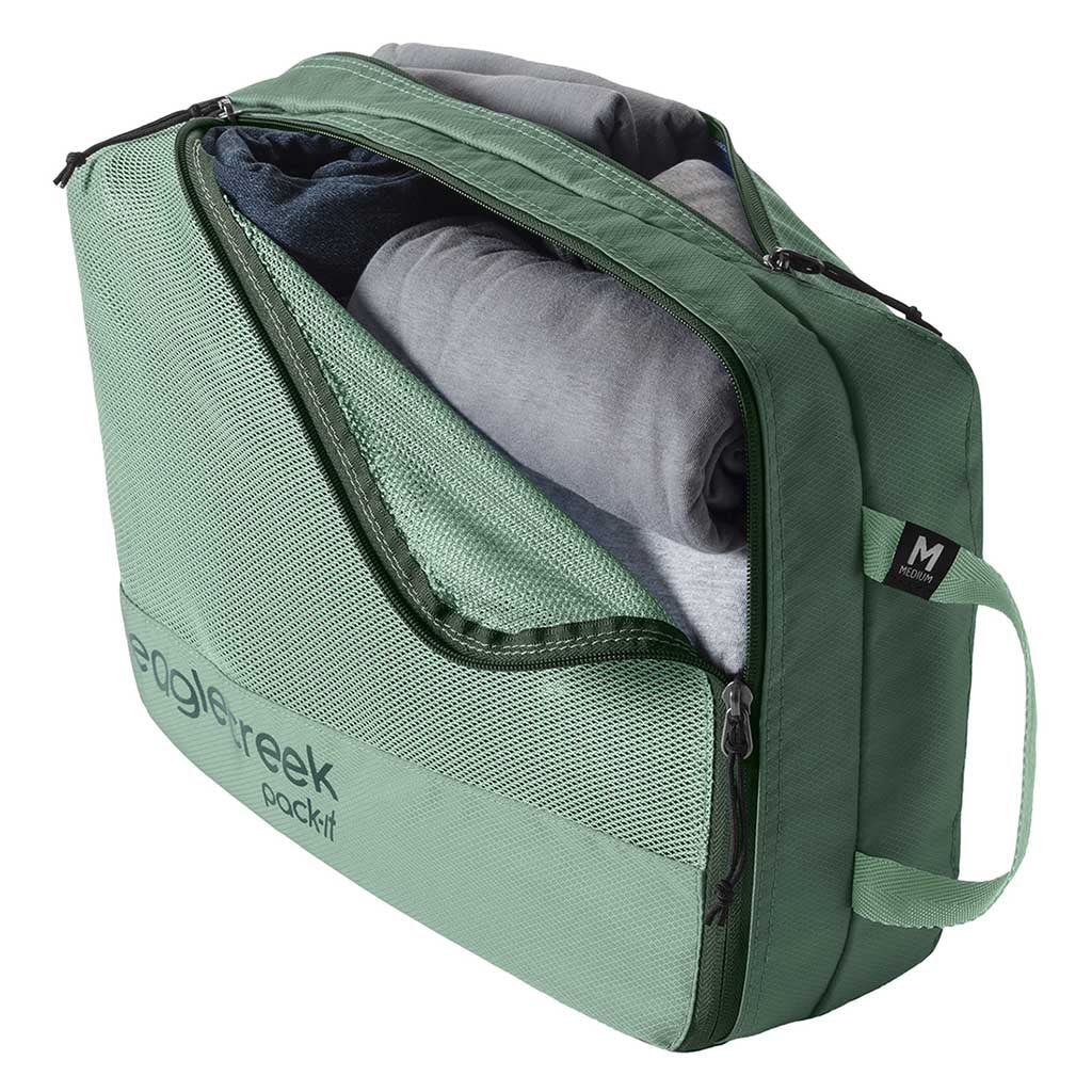 Pack-It Reveal Clean/Dirty Cube M Eagle Creek EC040414064 Packing Cubes M / Willow