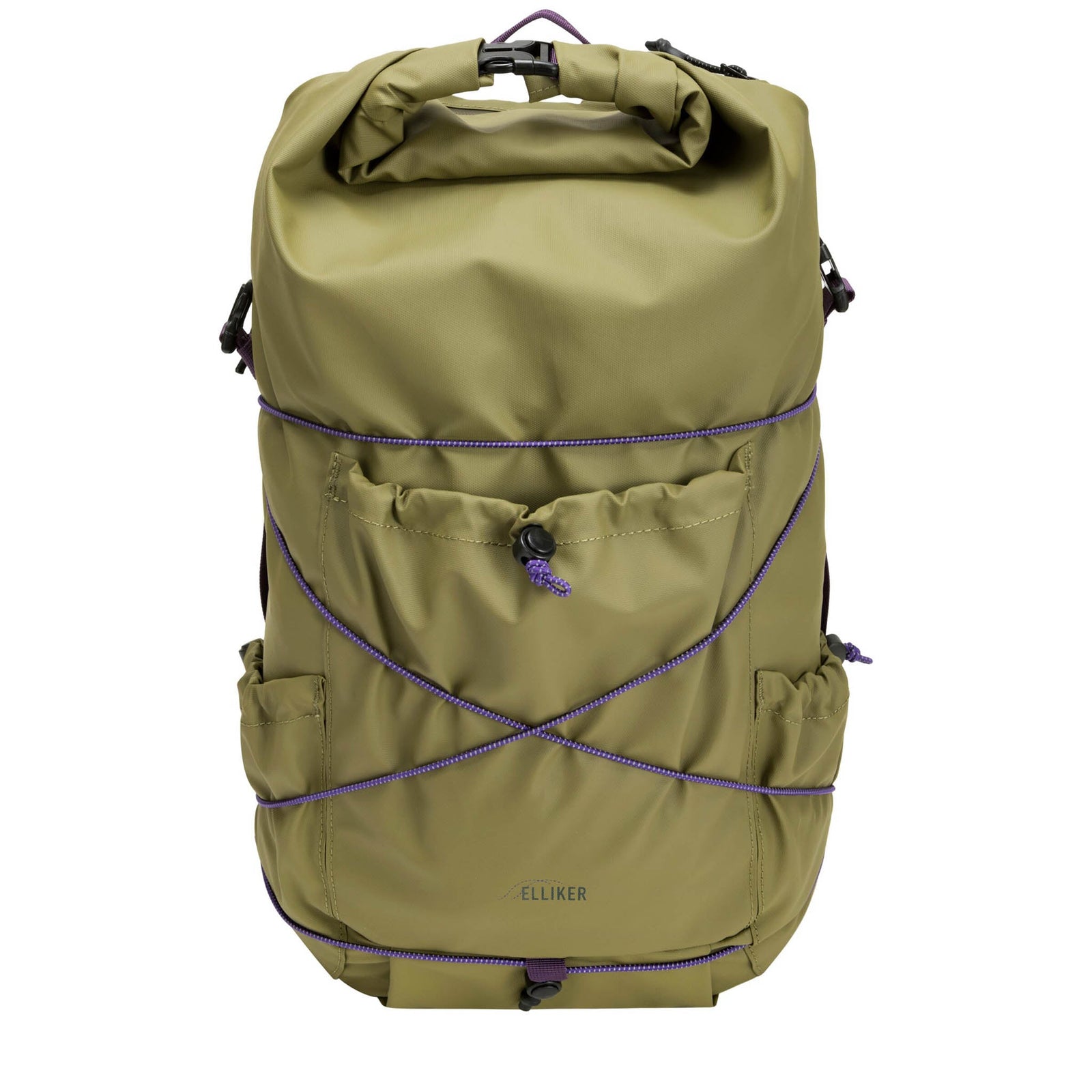 Buckden Roll Top Backpack Elliker 34052-KHAKI Backpacks 24L / Khaki