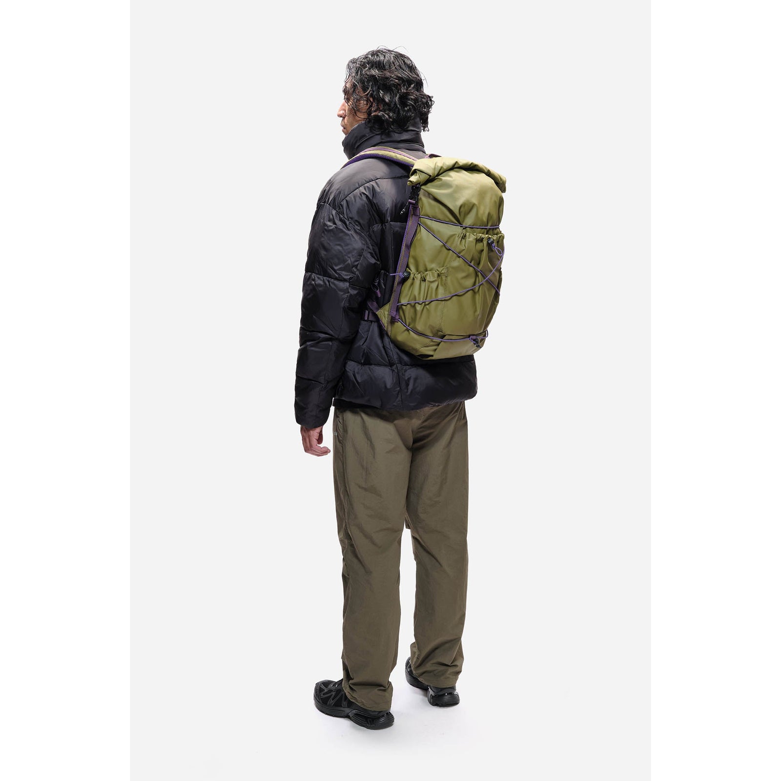 Buckden Roll Top Backpack Elliker 34052-KHAKI Backpacks 24L / Khaki