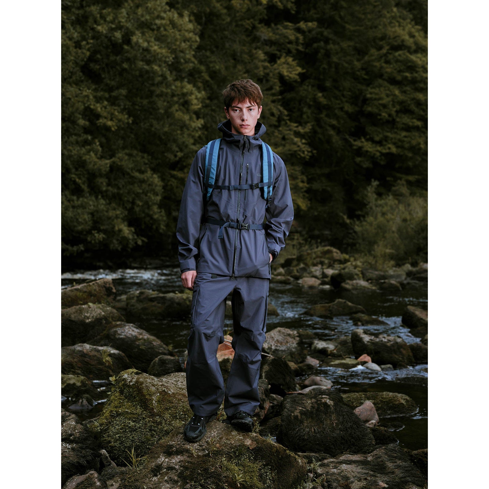 Buckden Roll Top Backpack Elliker 34052-STEELBLUE Backpacks 24L / Steelblue