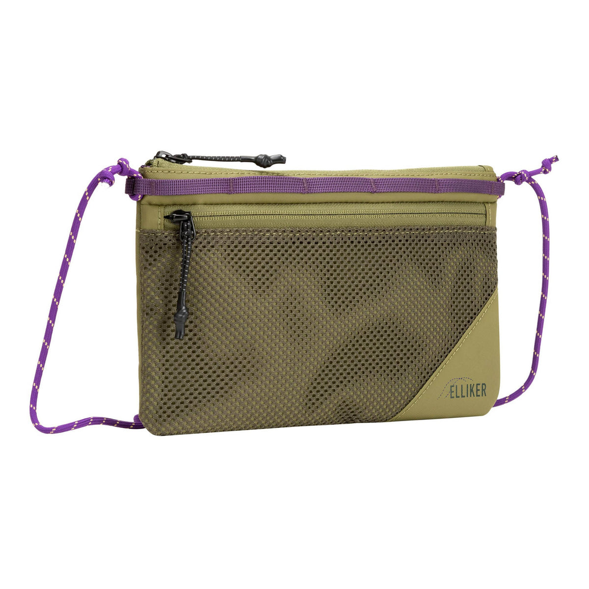Caley Sacoche Bag Elliker 34055-KHAKI Crossbody Bags 1L / Khaki