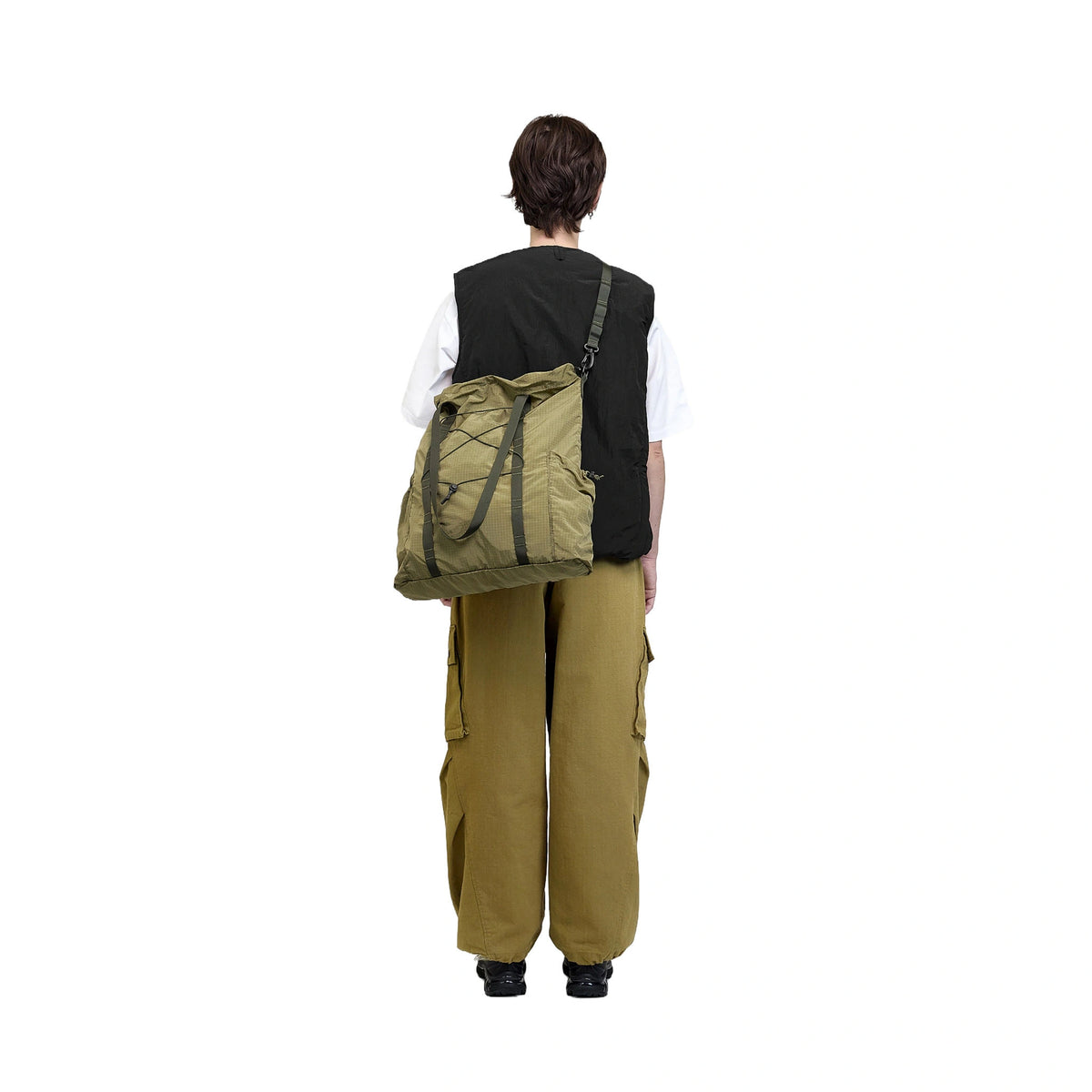 Carston Ripstop Packable Tote Bag Elliker 34082-OLIVE Tote Bags One Size / Olive