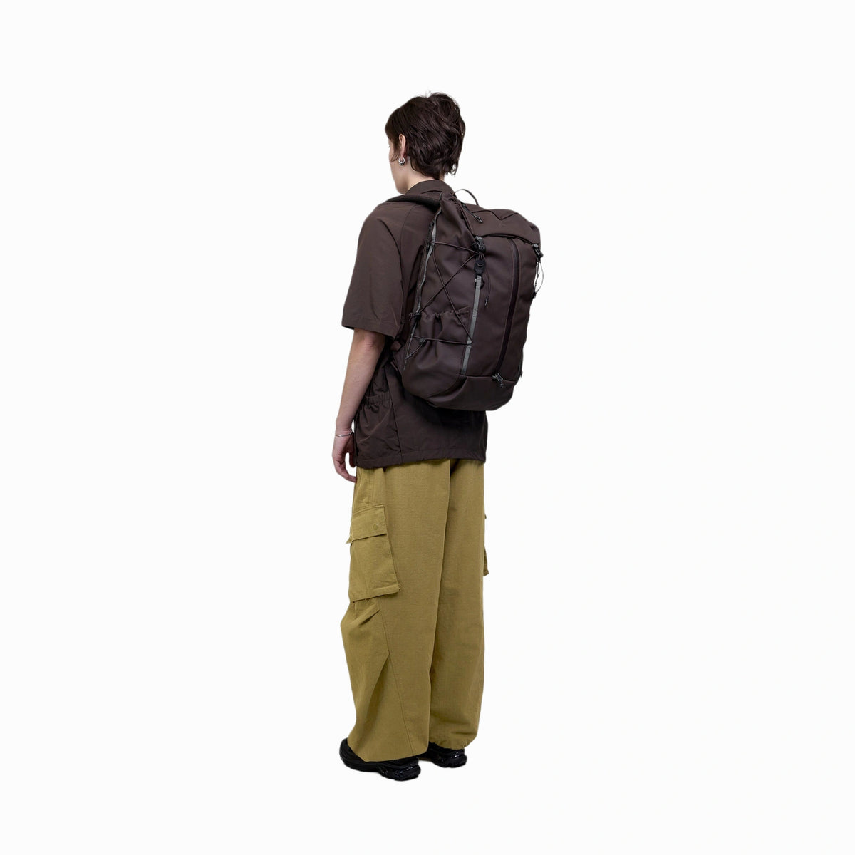 Cautley Backpack Elliker 34053-DARKBROWN Backpacks 23L / Dark Brown