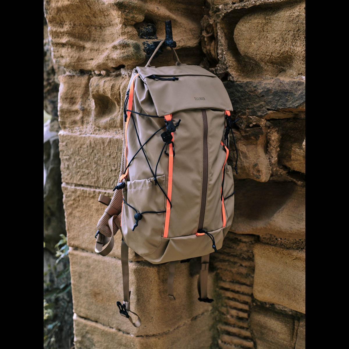 Cautley Backpack Elliker 34053-KHAKI Backpacks 23L / Khaki