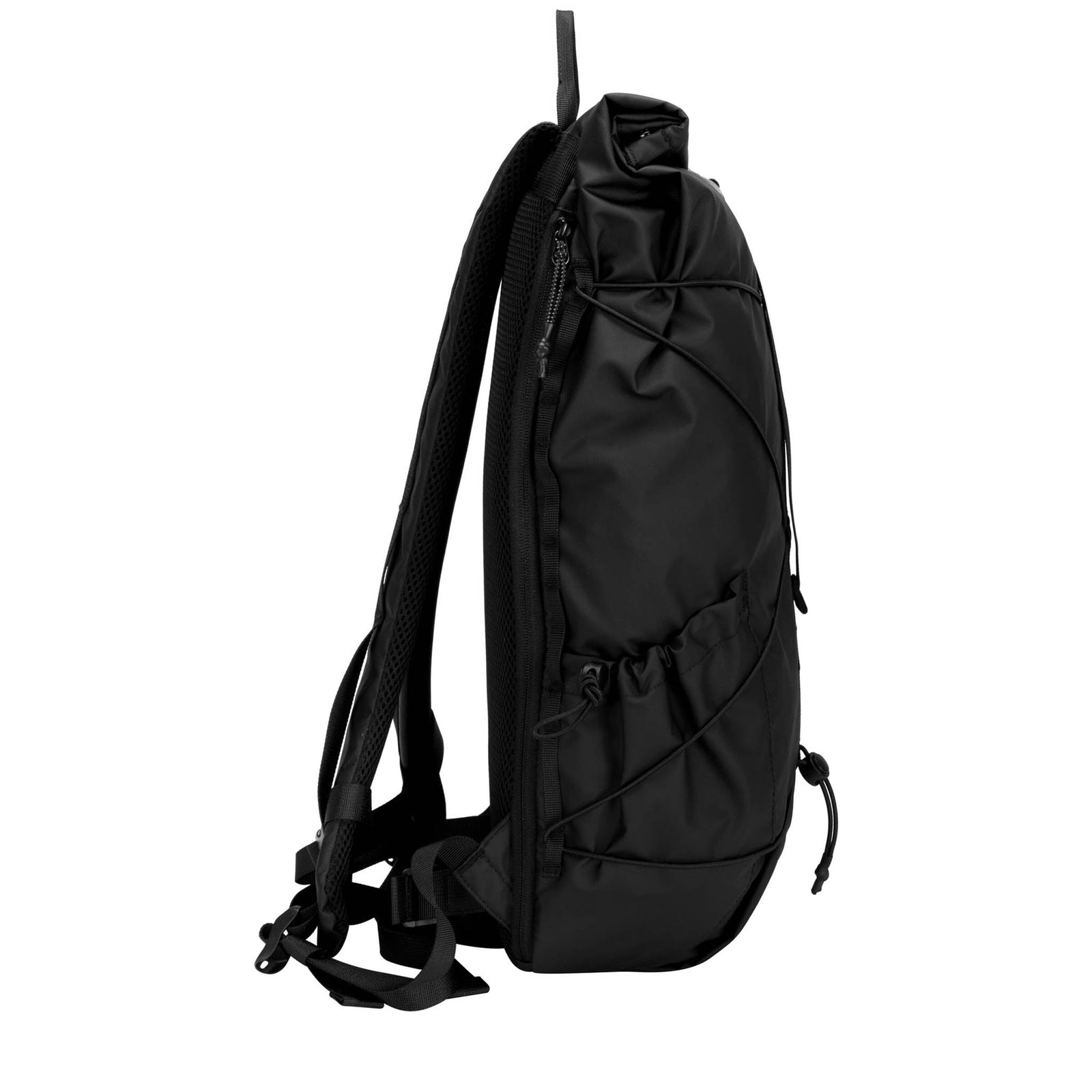 Dayle Roll Top Backpack Elliker 34001-BLACK Backpacks 21L / Black