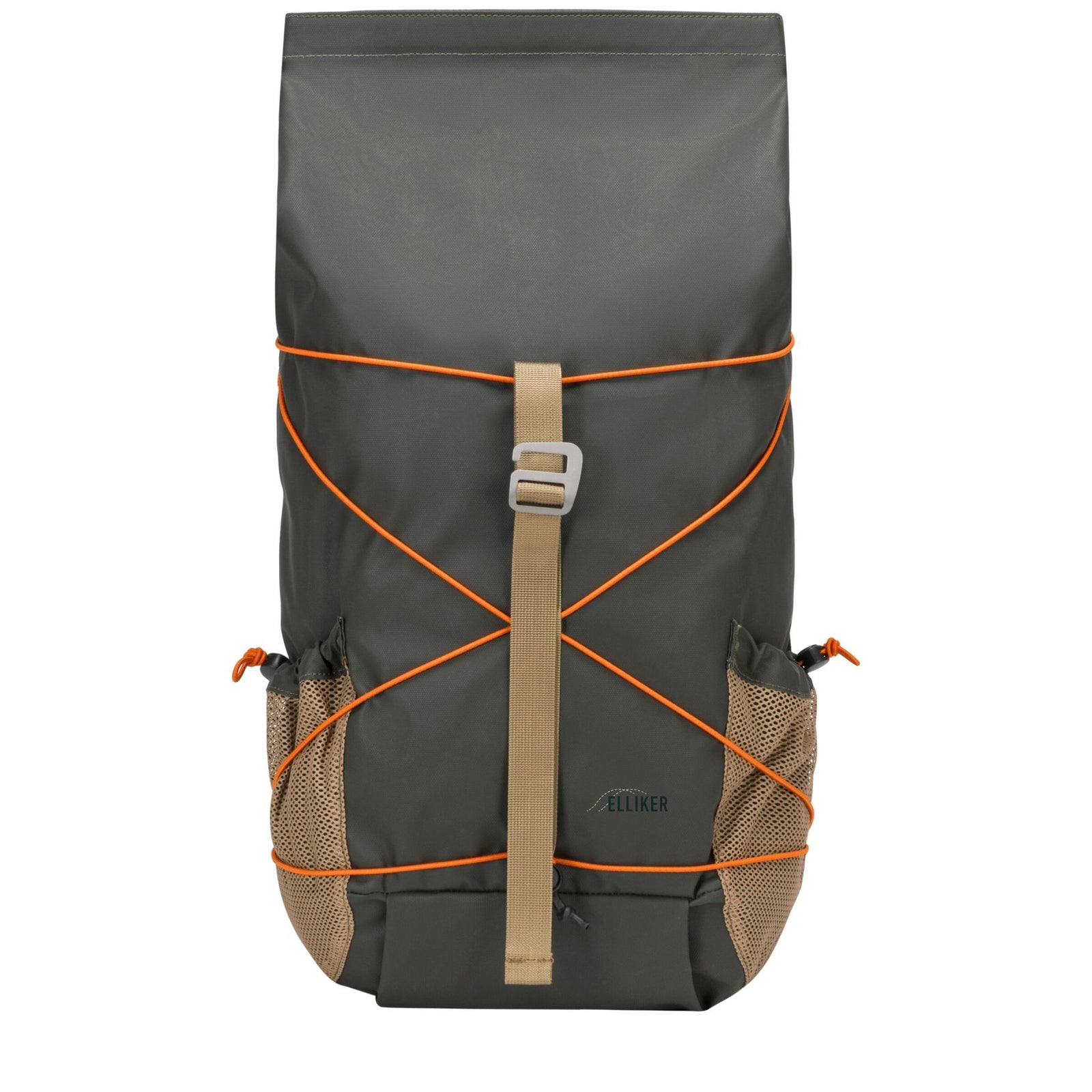 Dayle Roll Top Backpack Elliker 34001-DARKGREEN Backpacks 21L / Dark Green