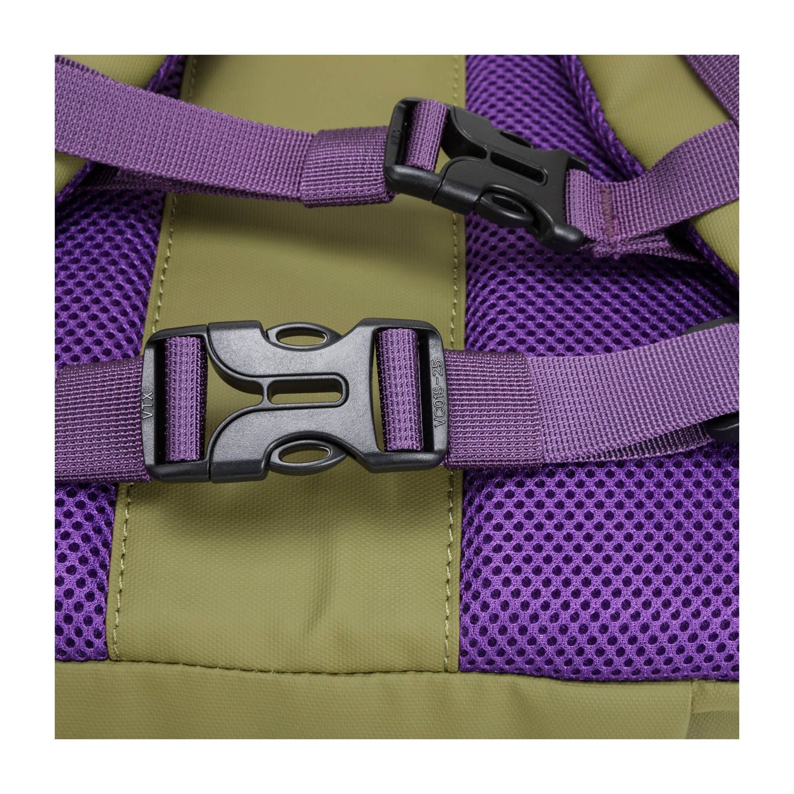 Dayle Roll Top Backpack Elliker 34001-KHAKI Backpacks 21L / Khaki