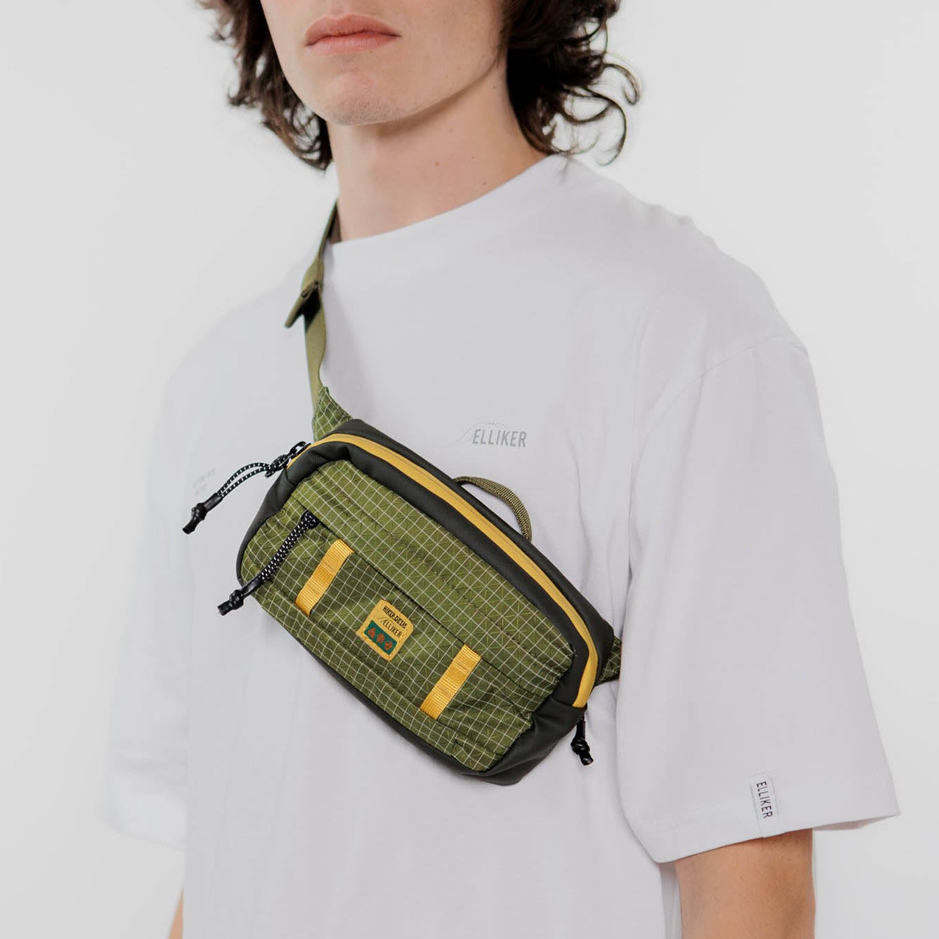 Semer | Hikerdelic Sling Bag Elliker 34067-GRN-YELLOW Sling Bags 1L / Green-Yellow