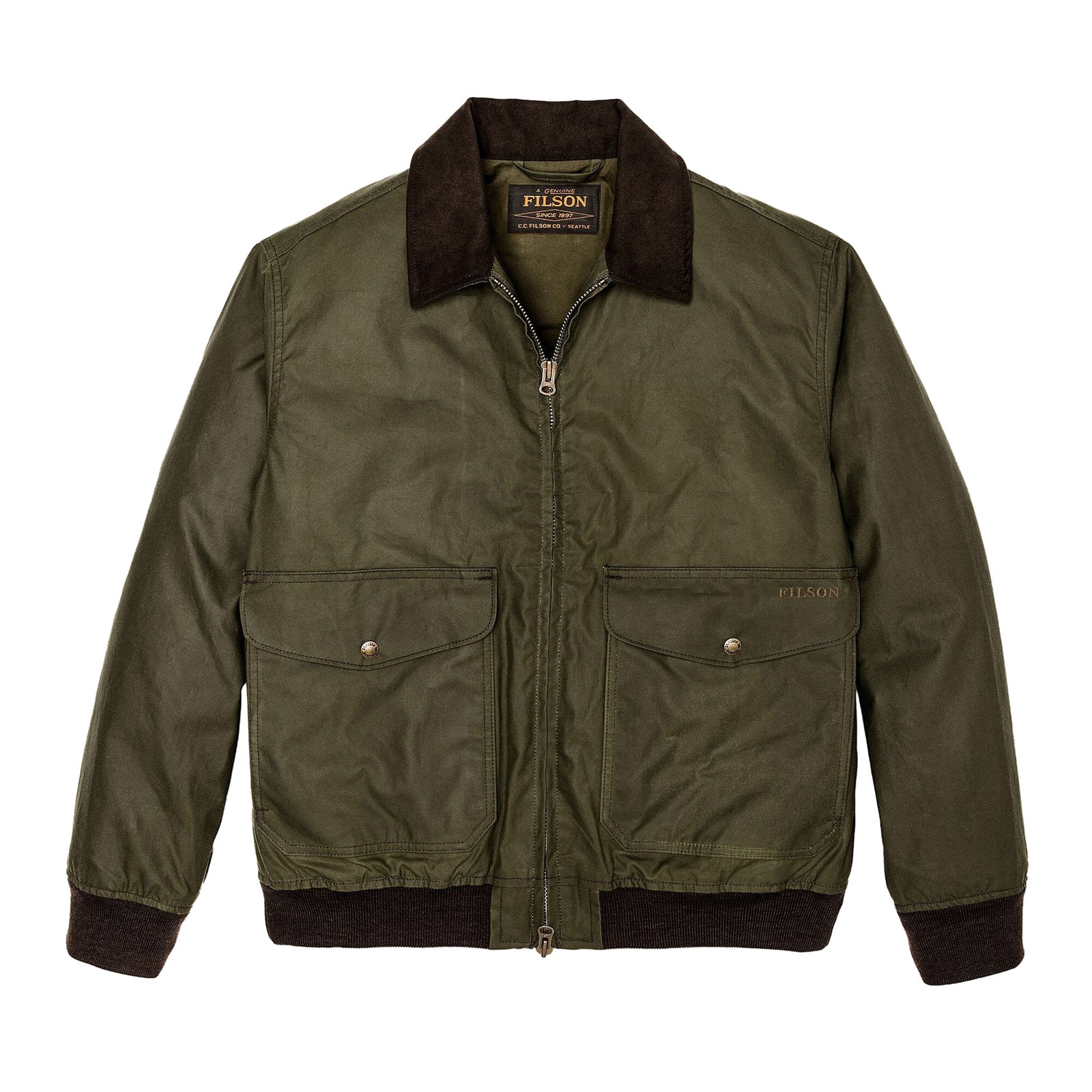 Cover Cloth Bomber Jacket | Men's Filson Men's Jackets