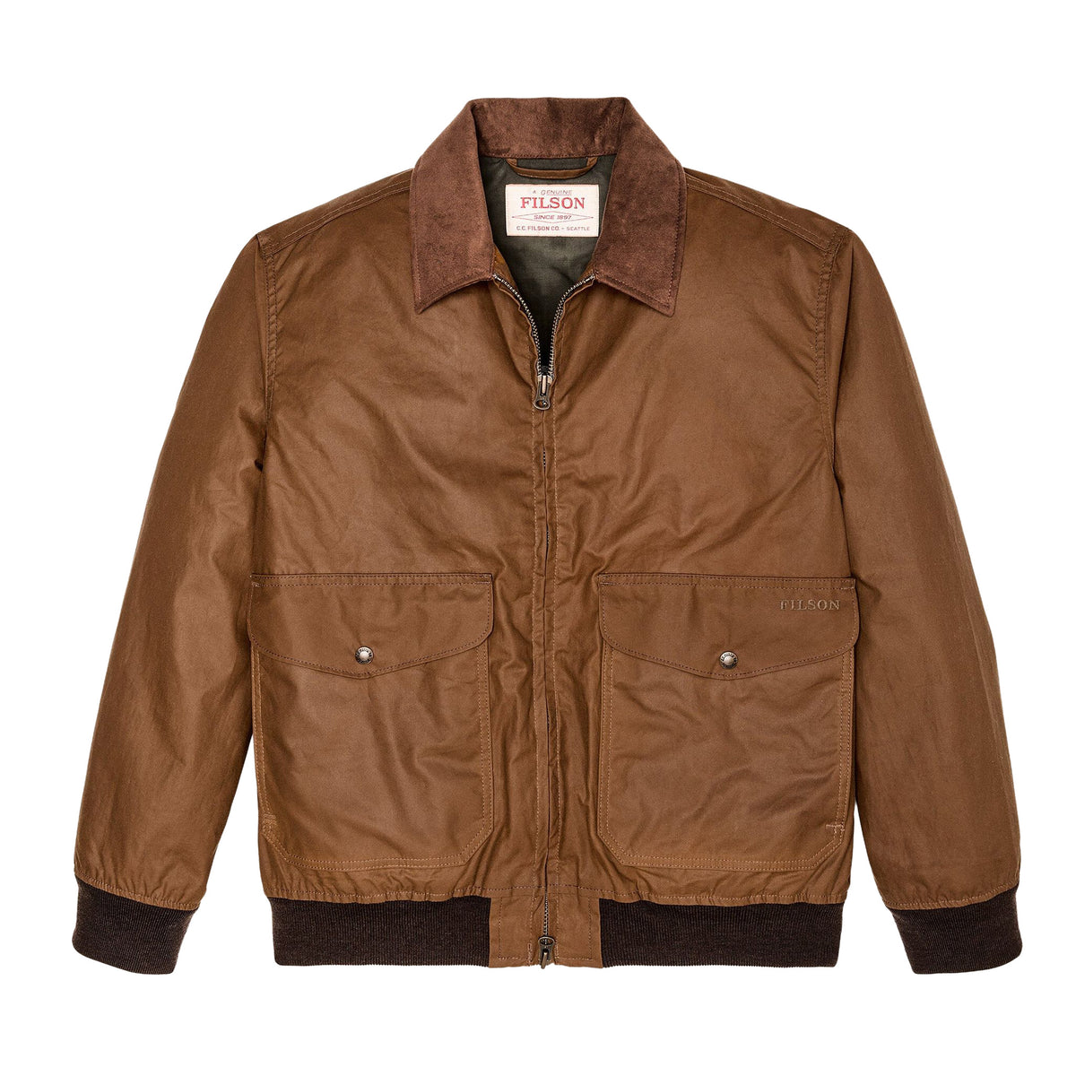 Cover Cloth Bomber Jacket | Men's Filson Men's Jackets