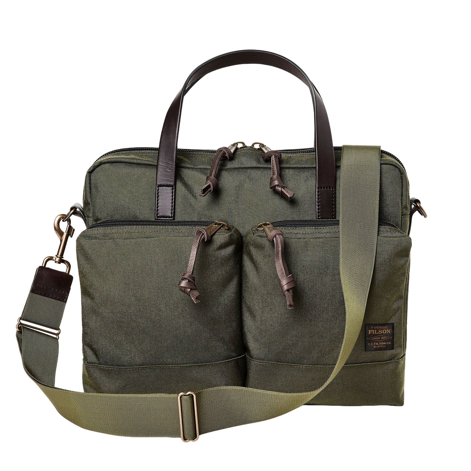 Dryden Briefcase Filson FMBAG0081-001 Briefcases 14L / Black