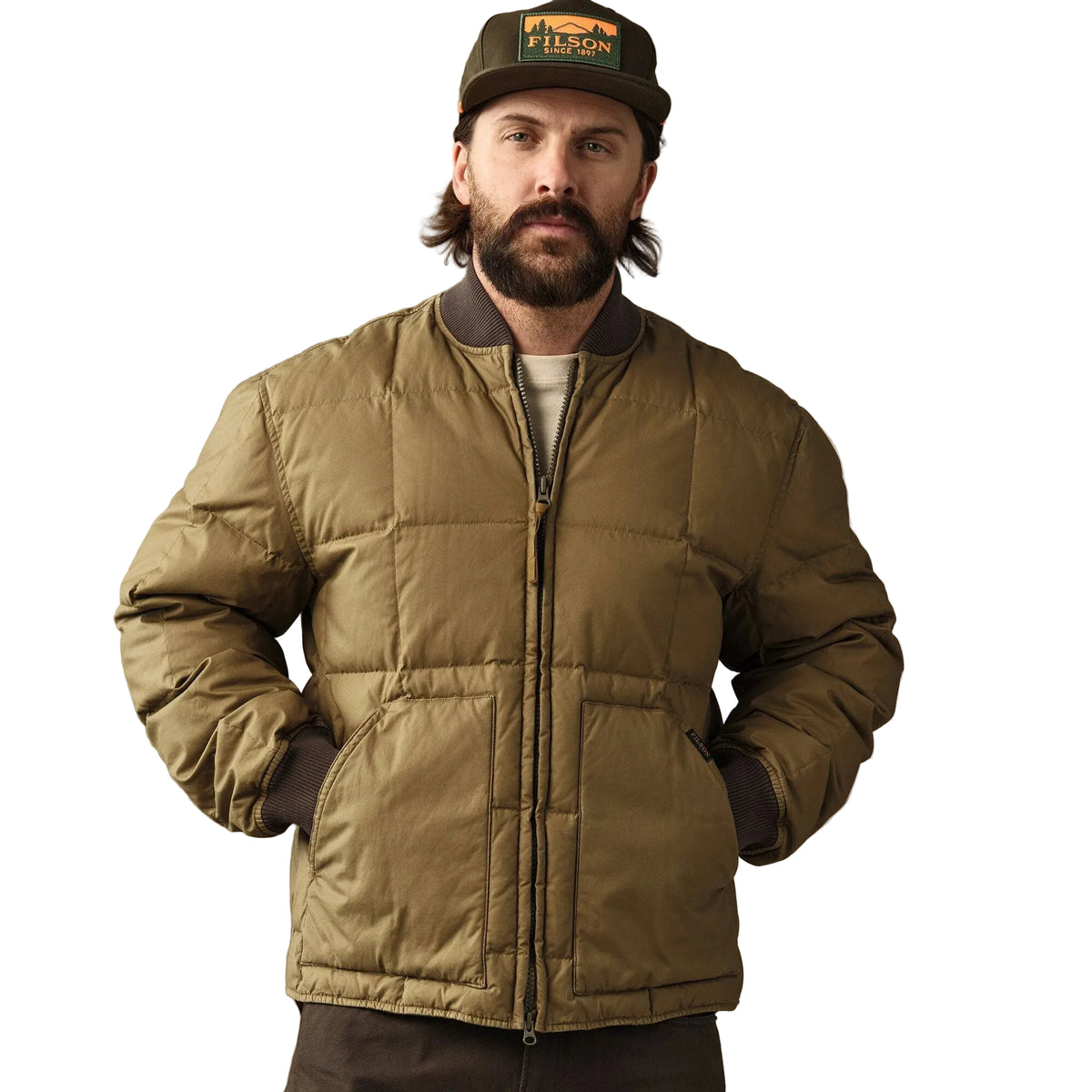 Heritage Cotton Down Jacket | Men's Filson Men's Down Jackets