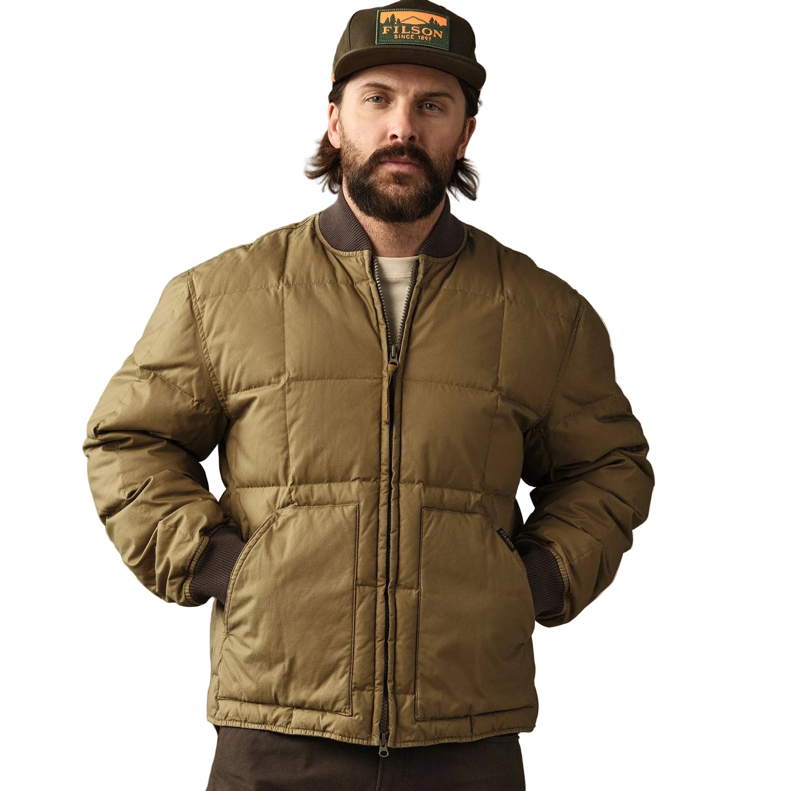Heritage Cotton Down Jacket | Men's Filson Men's Down Jackets