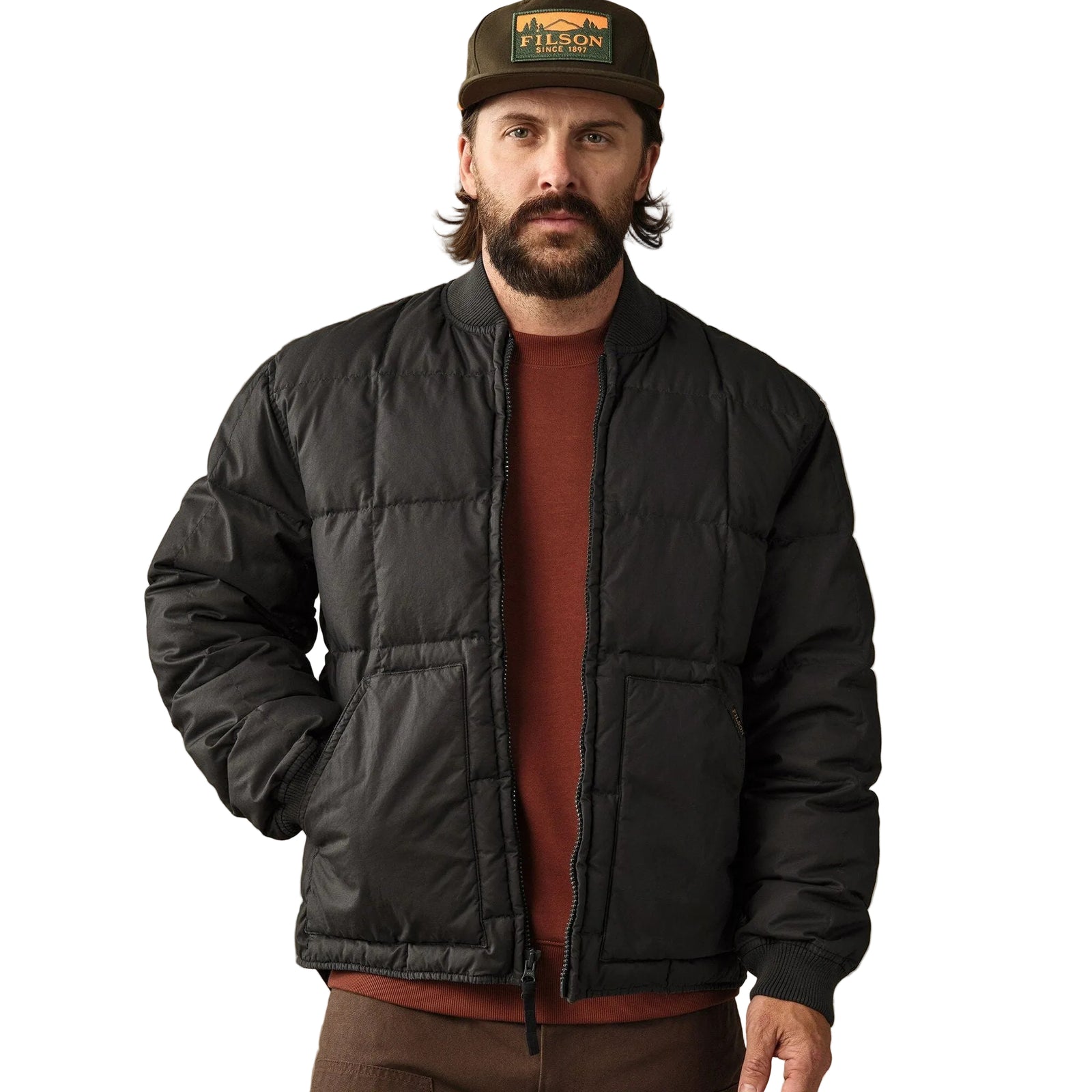 Heritage Cotton Down Jacket | Men's Filson Men's Down Jackets