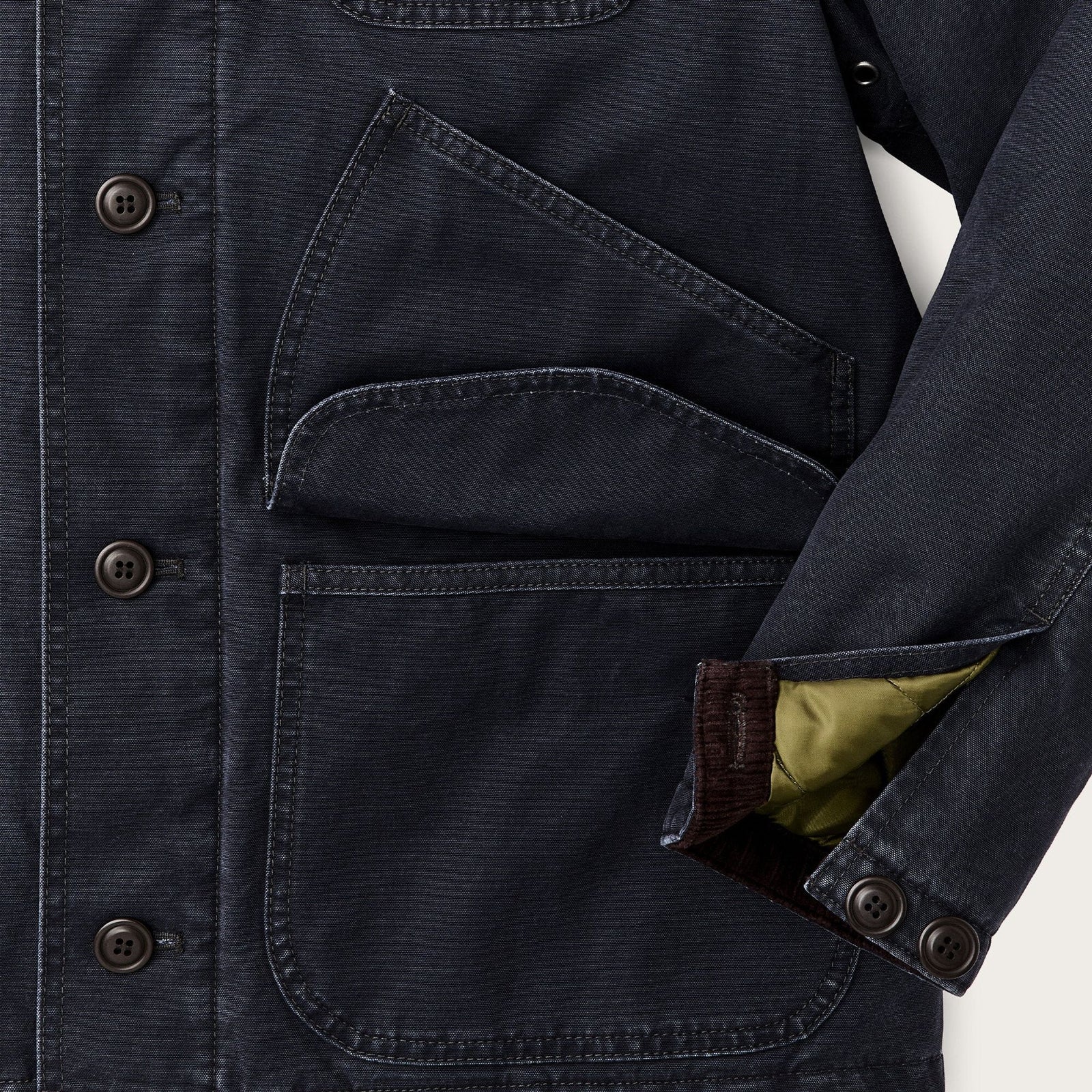Insulated Canvas Outfitter Jacket | Men's Filson Men's Insulated Jackets