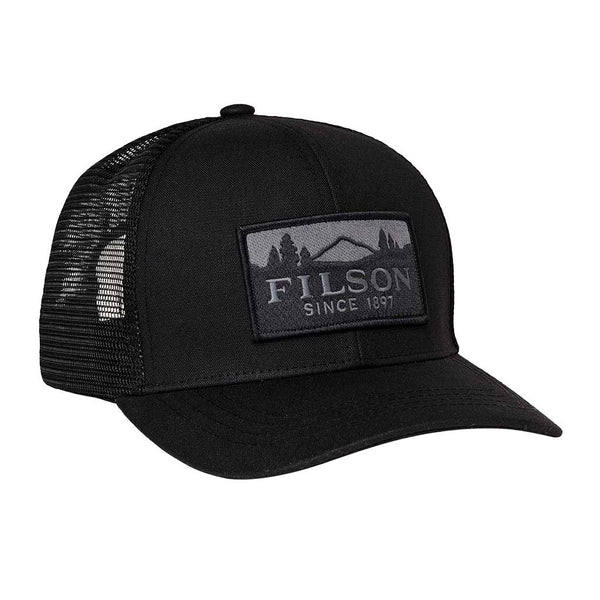 Mesh Logger Cap Filson 11030237-BLK Caps & Hats One Size / Black