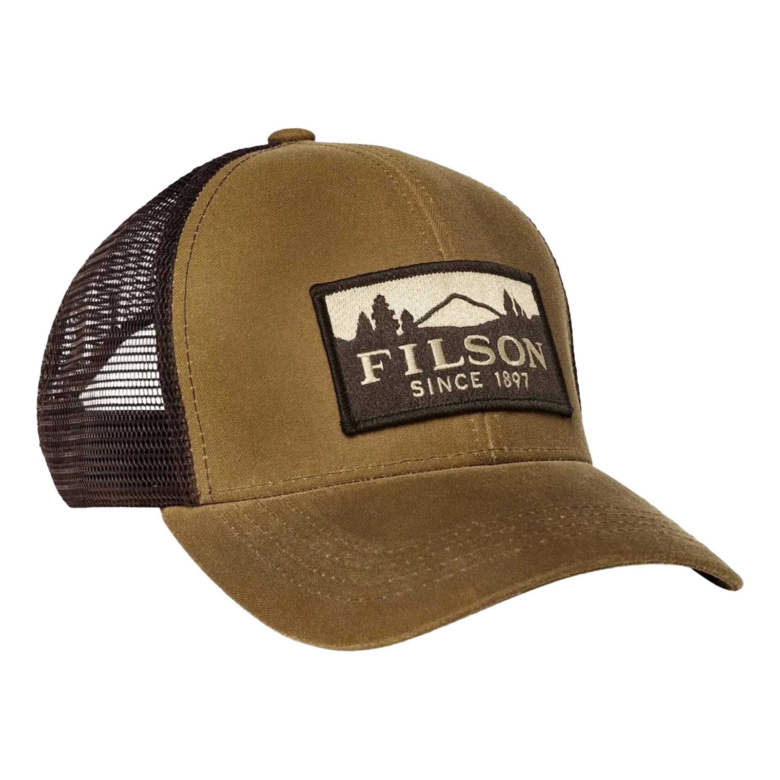 Scenic Waxed Logger Mesh Cap