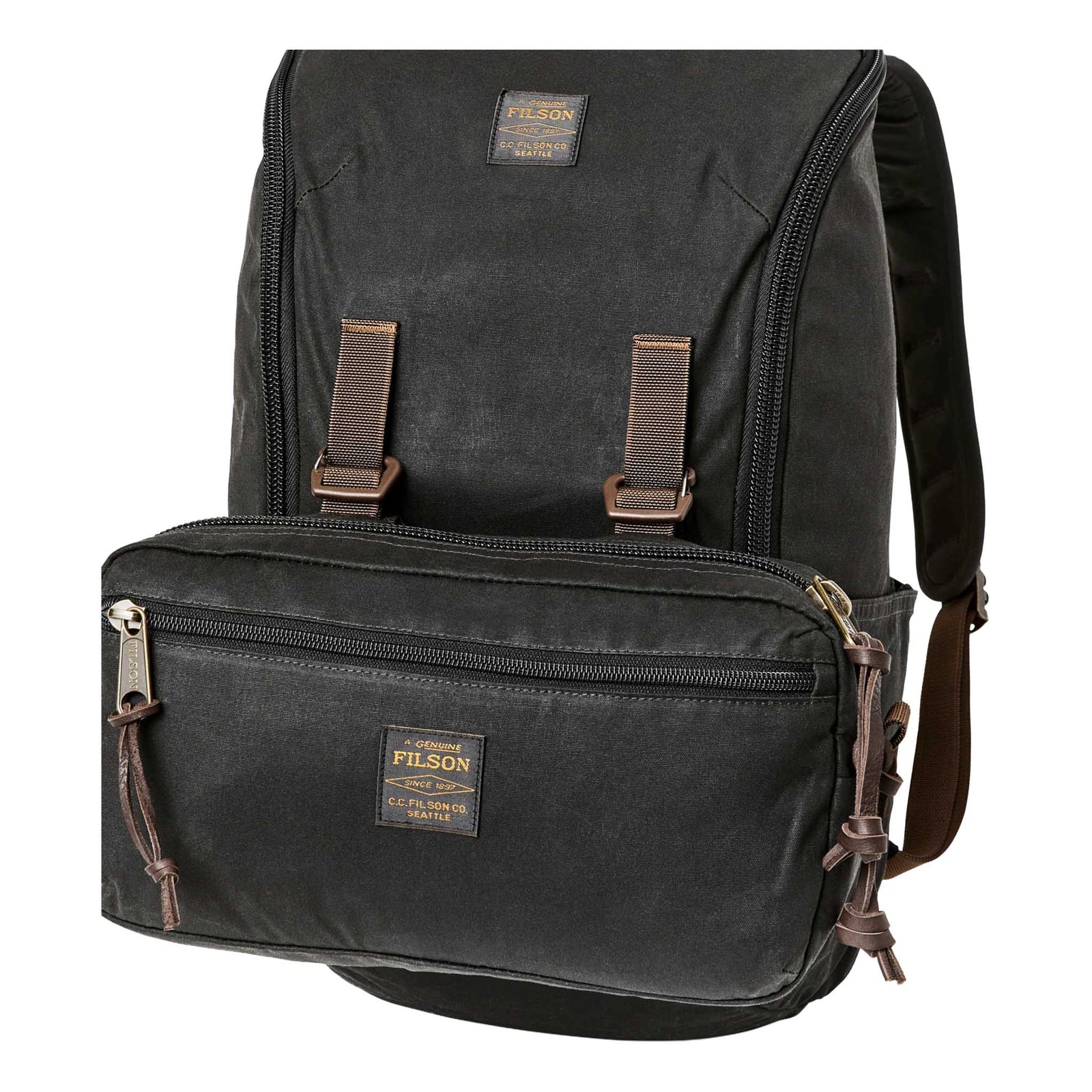 Trapper Creek 28L Backpack Filson FMBAG0111-305 Backpacks One Size / Dark Timber