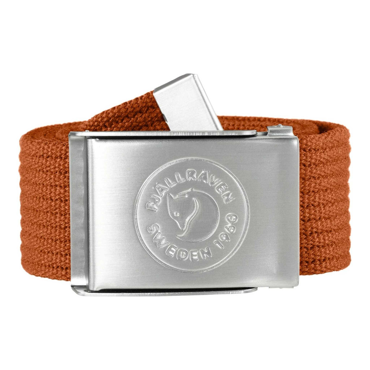 1960 Logo Belt Fjällräven 86978-243 Belts One Size / Terracotta Brown