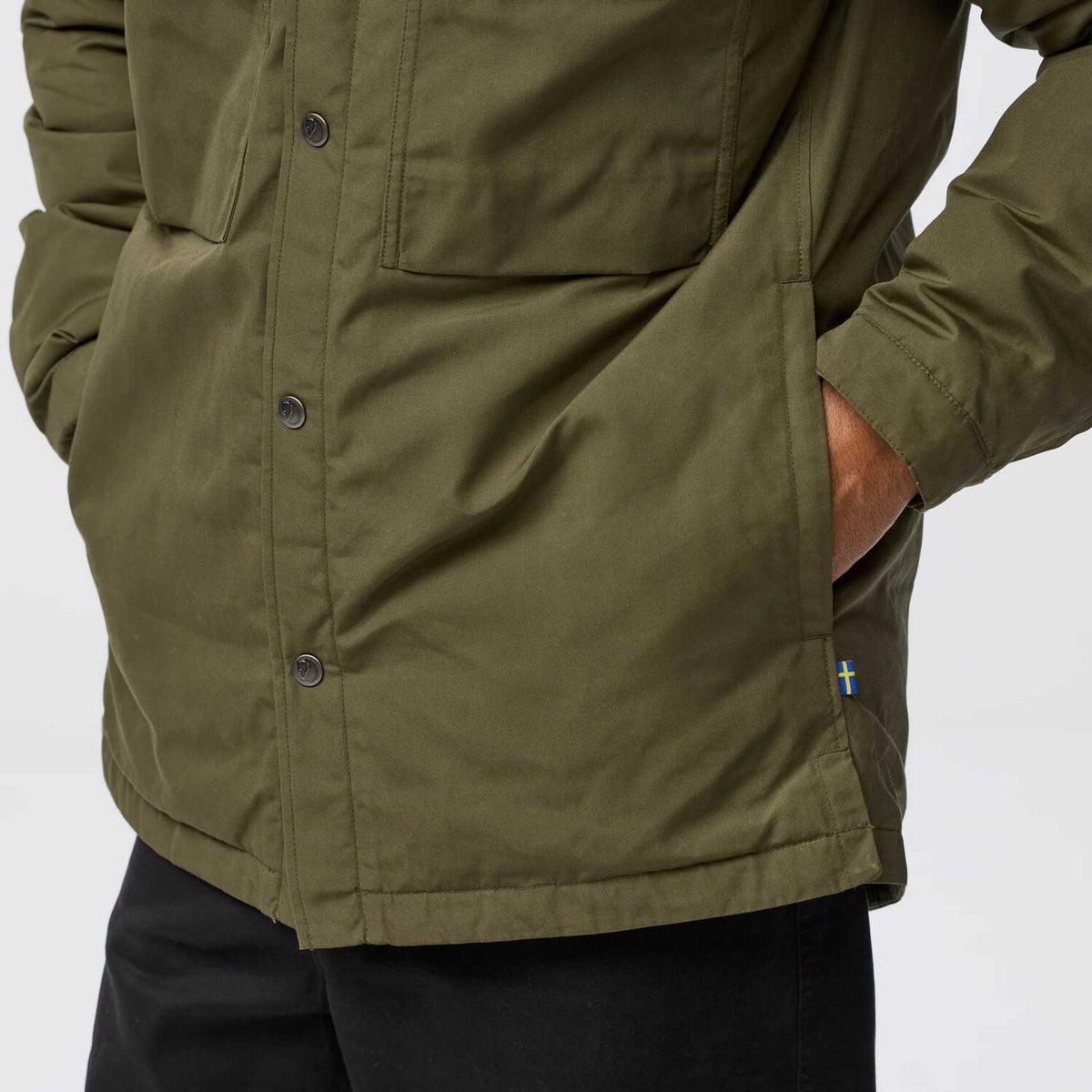Övik Down Shirt Jacket | Men's Fjällräven Men's Down Jackets