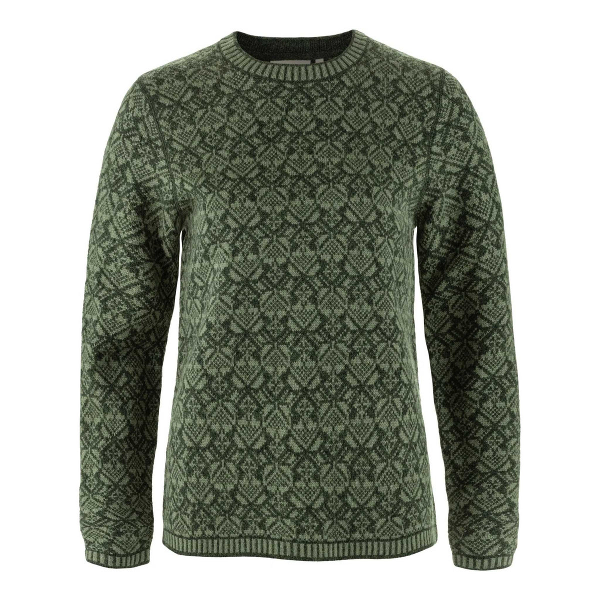 Snow Round Neck Sweater | Women's Fjällräven Women's Knitted Jumpers