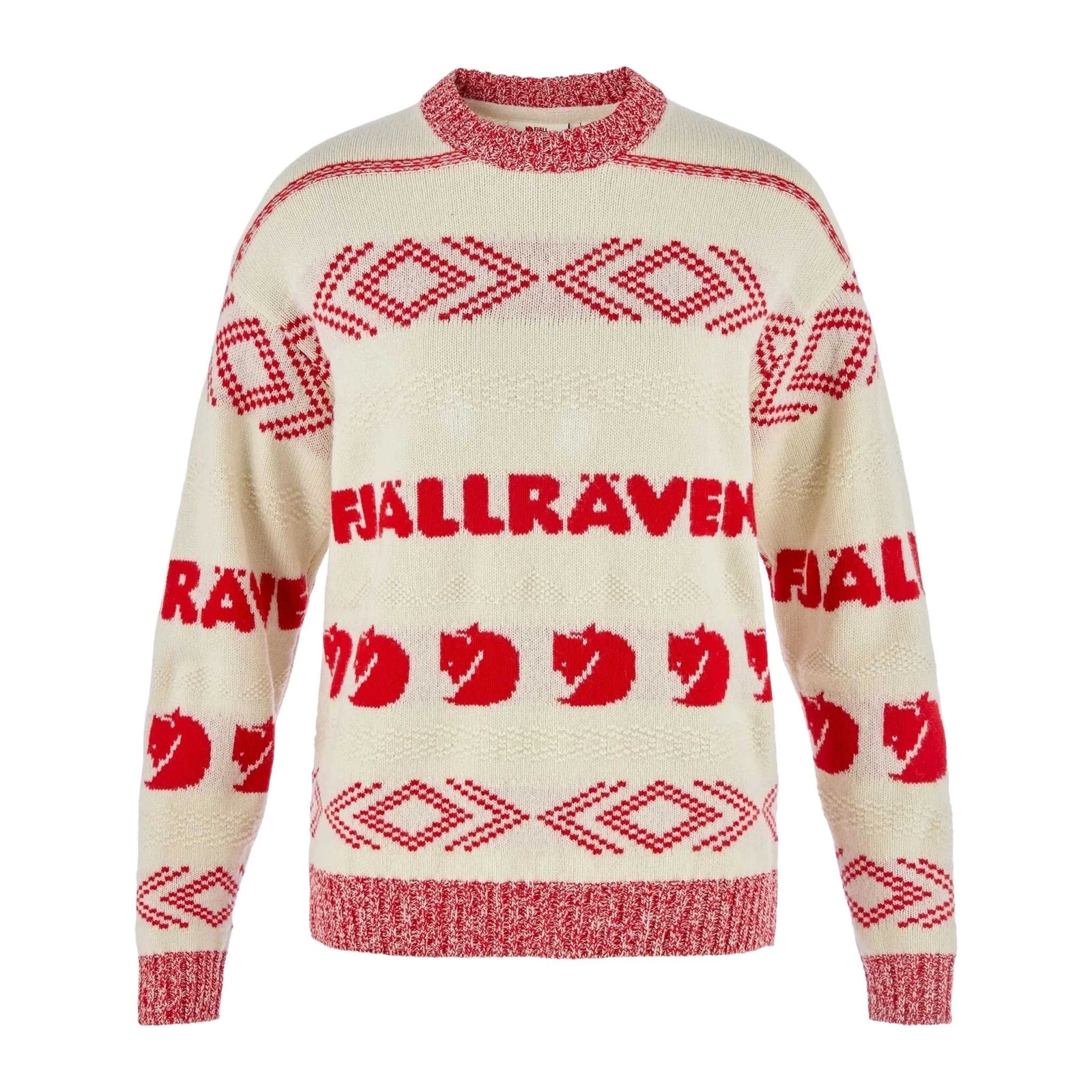 Pull en maille jacquard Fjällräven | Femmes